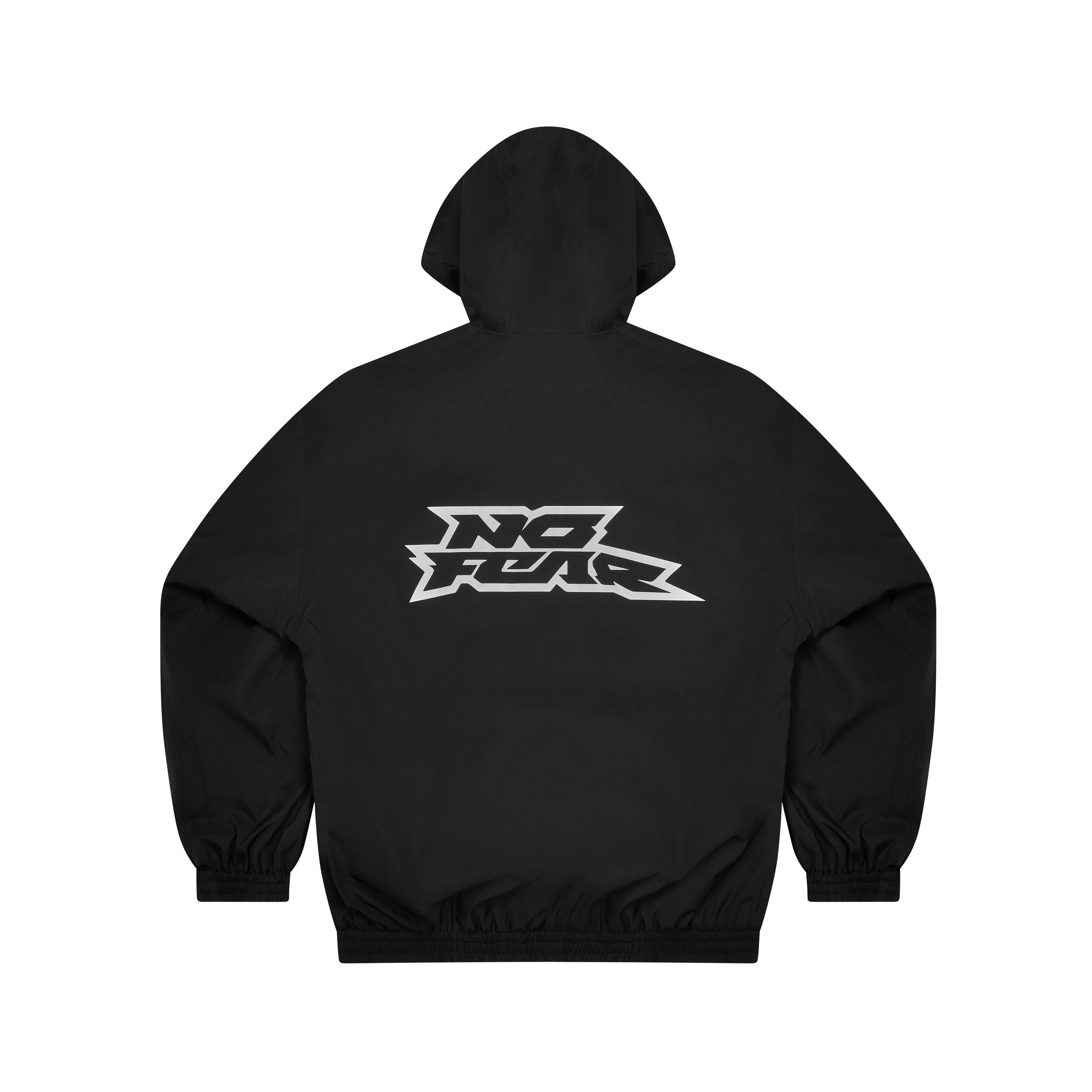 Black - No Fear - Mens Oversized Ski jacket - 2