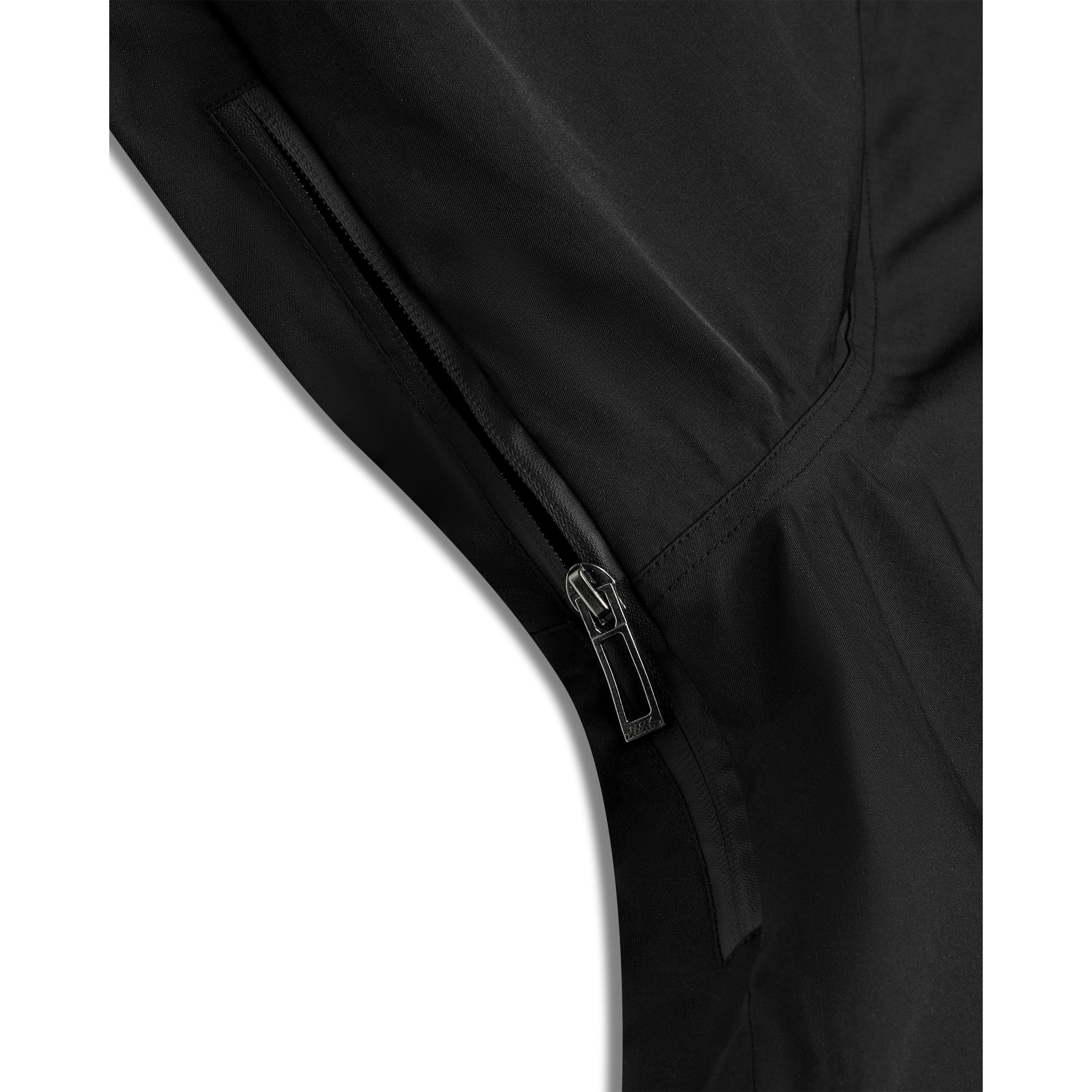 Black - No Fear - Mens Oversized Ski jacket - 6