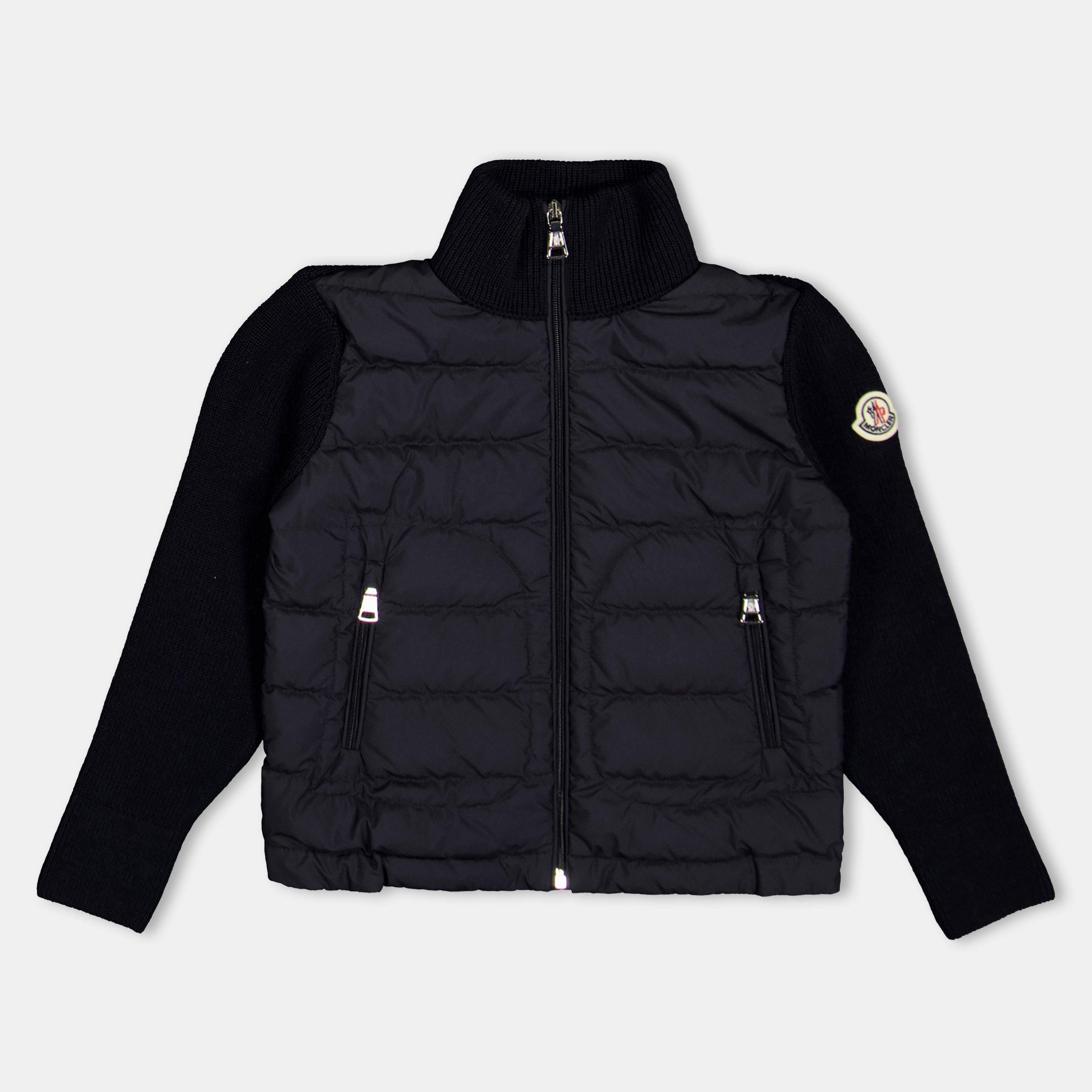 Navy 777 - Moncler - Kids' Insulated Hybrid Jacket