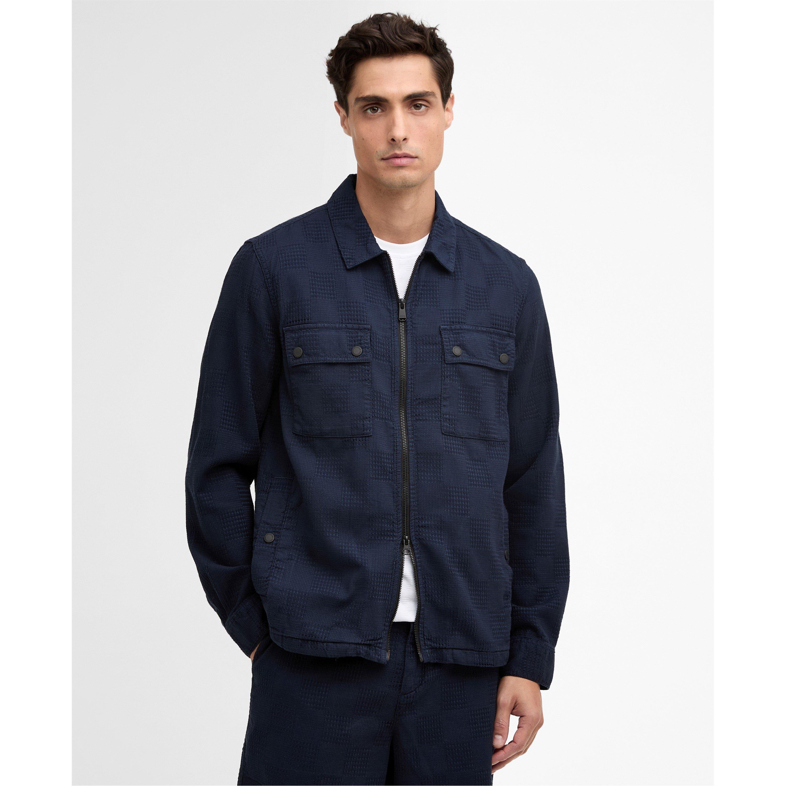 Navy NY91 - Barbour International - Men's Overshirt - 2