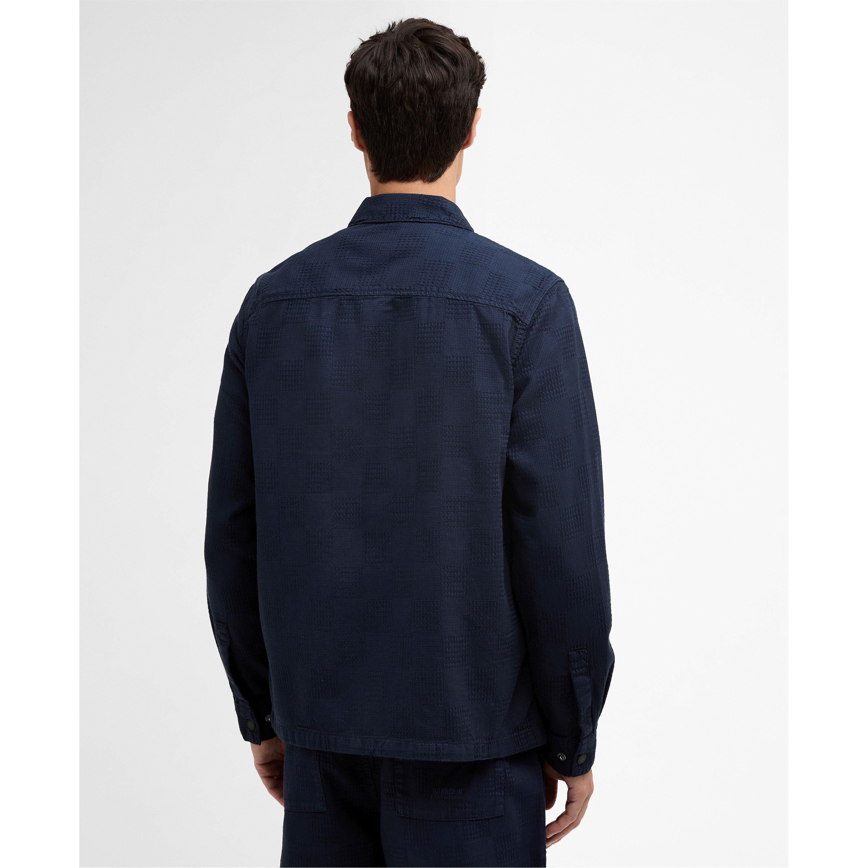Navy NY91 - Barbour International - Men's Overshirt - 3