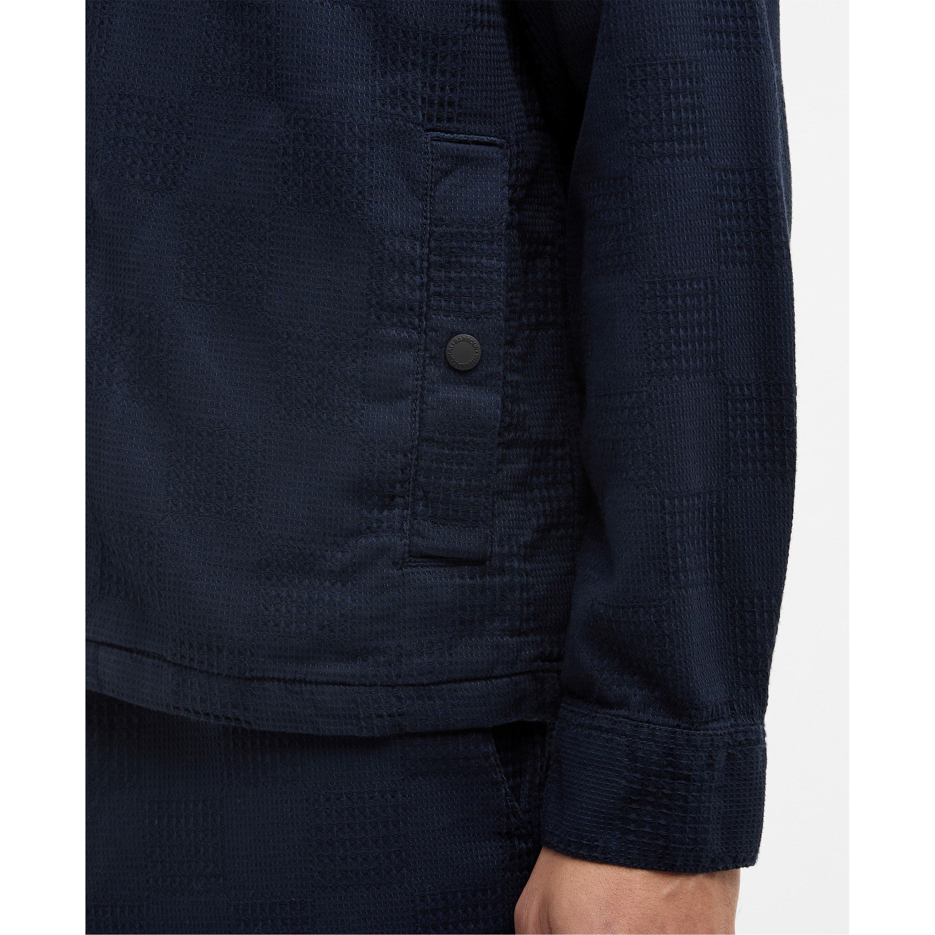 Navy NY91 - Barbour International - Men's Overshirt - 5