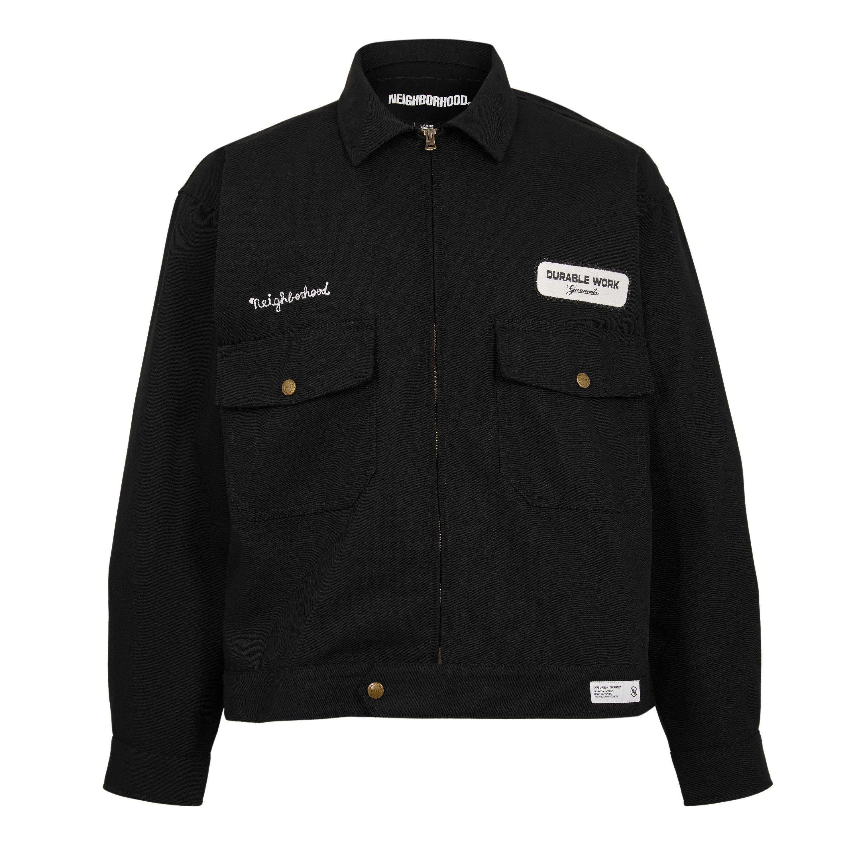 Black - Neighborhood - Men's Coach Jacket - 1