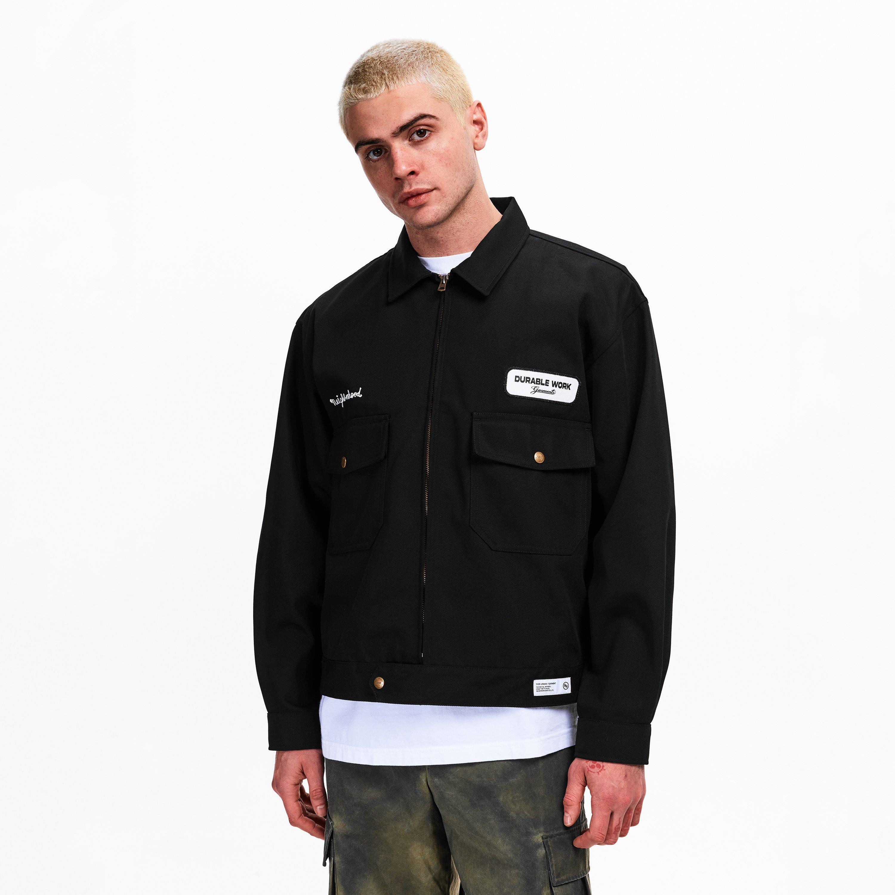 Black - Neighborhood - Men's Coach Jacket - 3