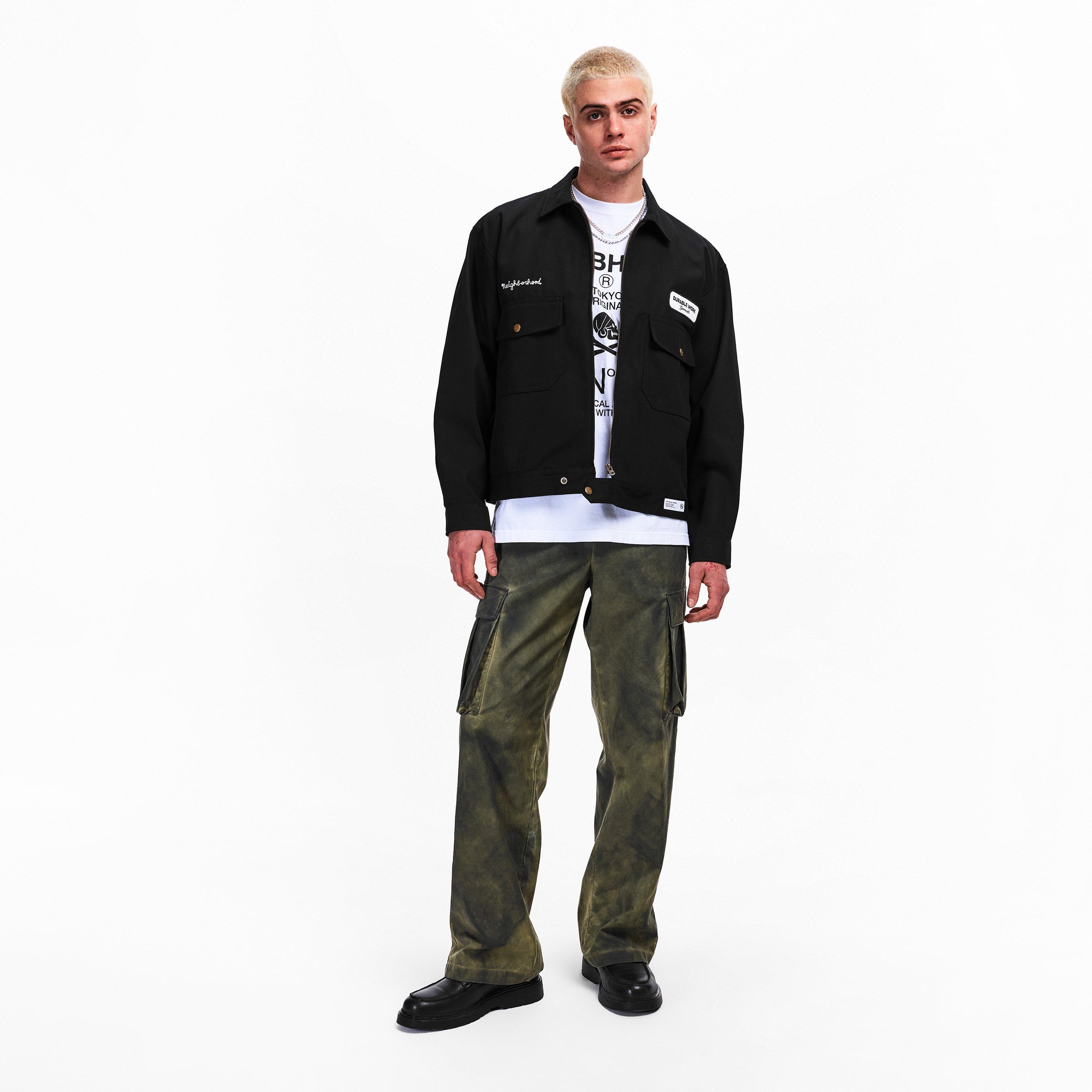 Black - Neighborhood - Men's Coach Jacket - 6