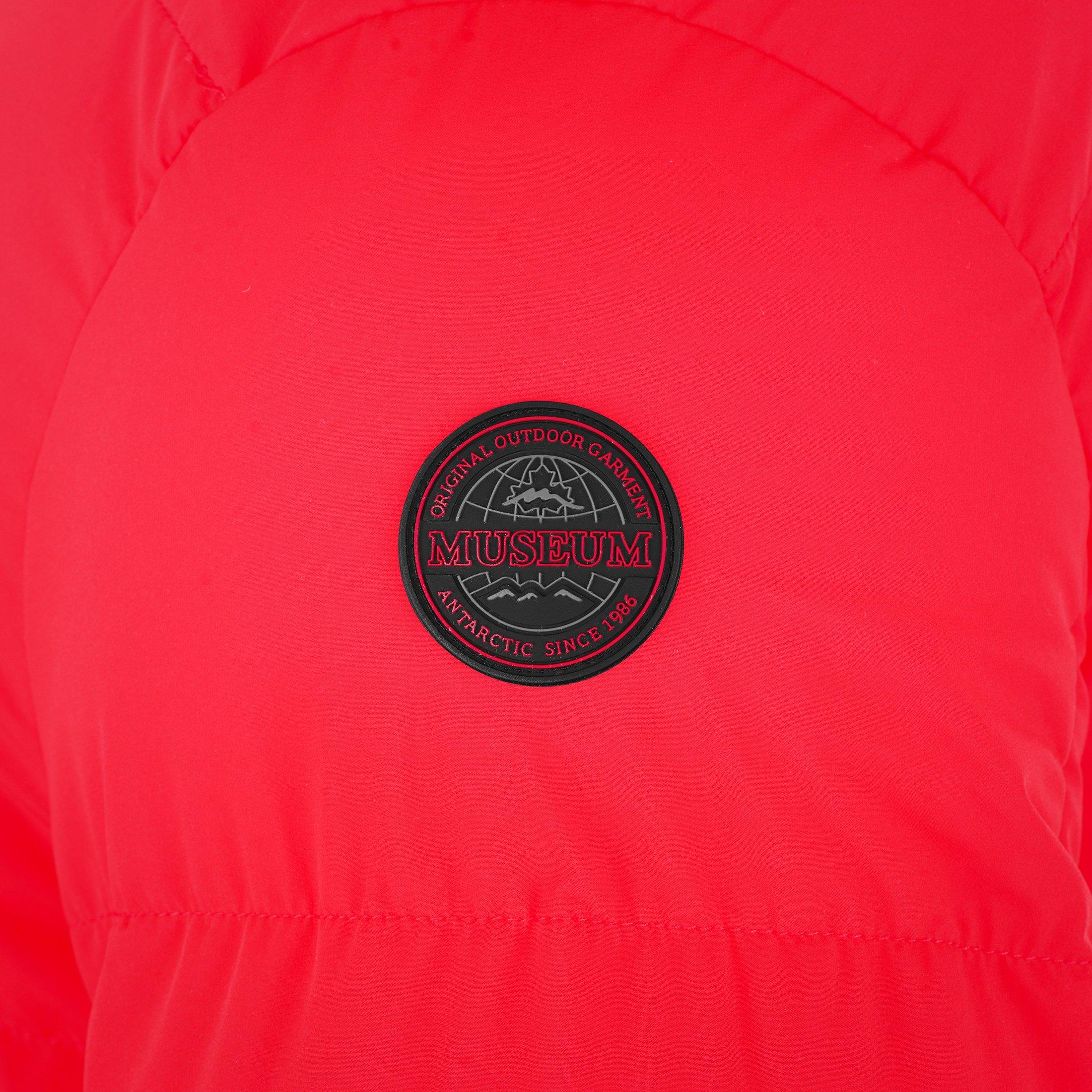 Rood - Museum - Men's Long Puffer Jacket - 4