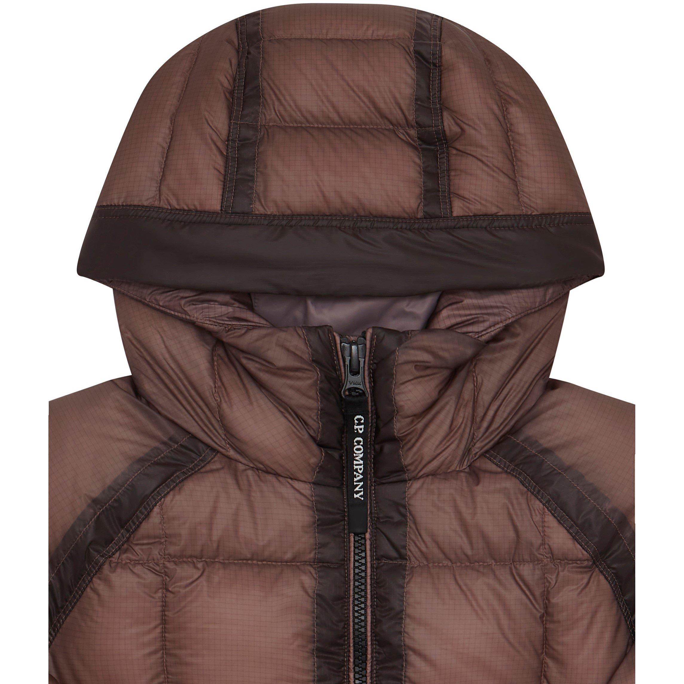 ジャケット・アウター C.P. COMPANY faded puffer jacket brown C.P. COMPANY faded puffer jacket brown