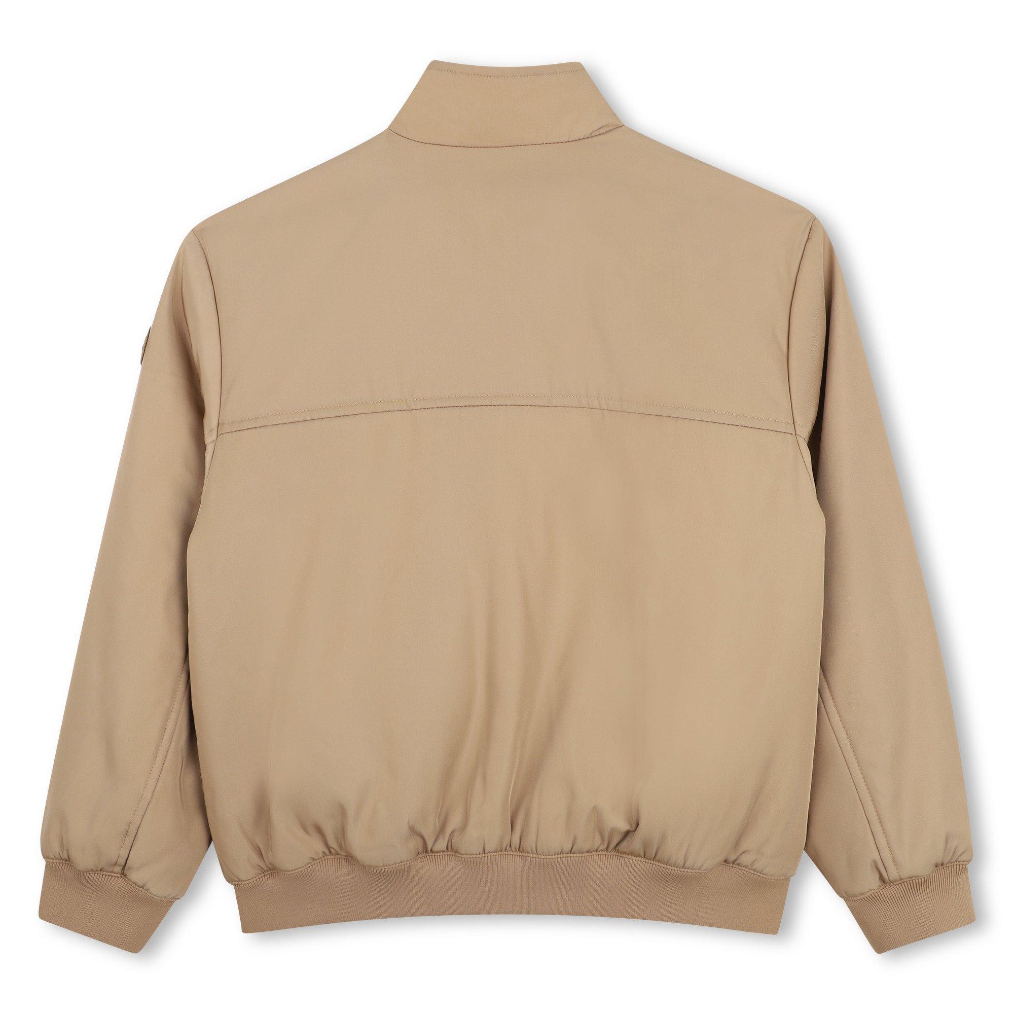 Beige - Boss - Boss Bomber Jacket Jn64 - 2