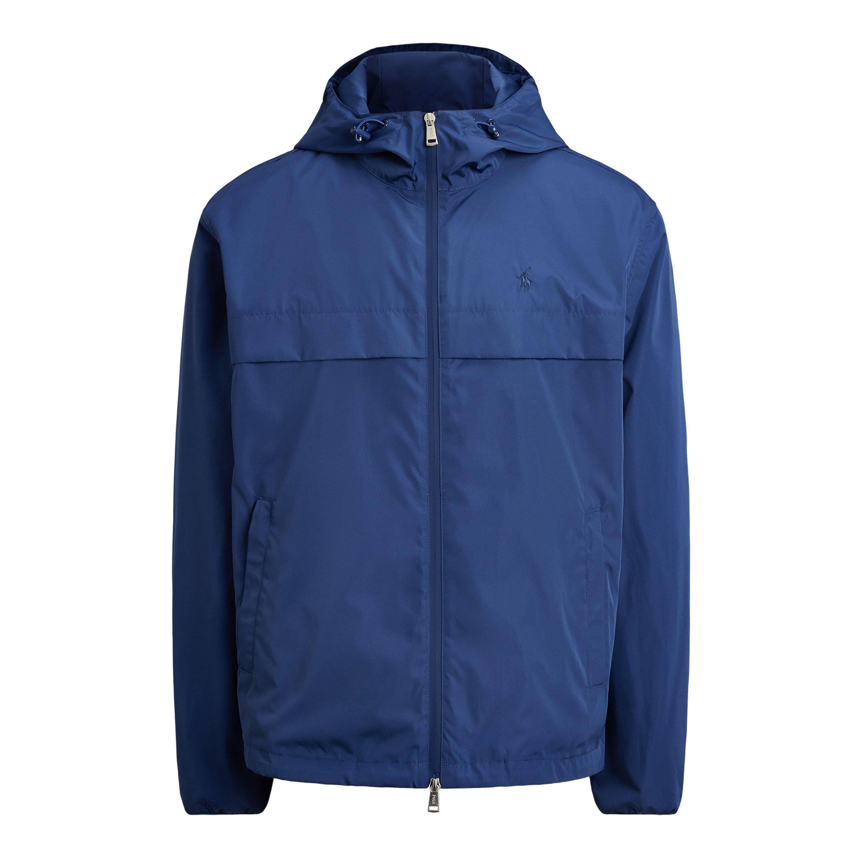 Night Navy - Polo Ralph Lauren - Men's Weather-Resistant Lined Windbreaker - 1