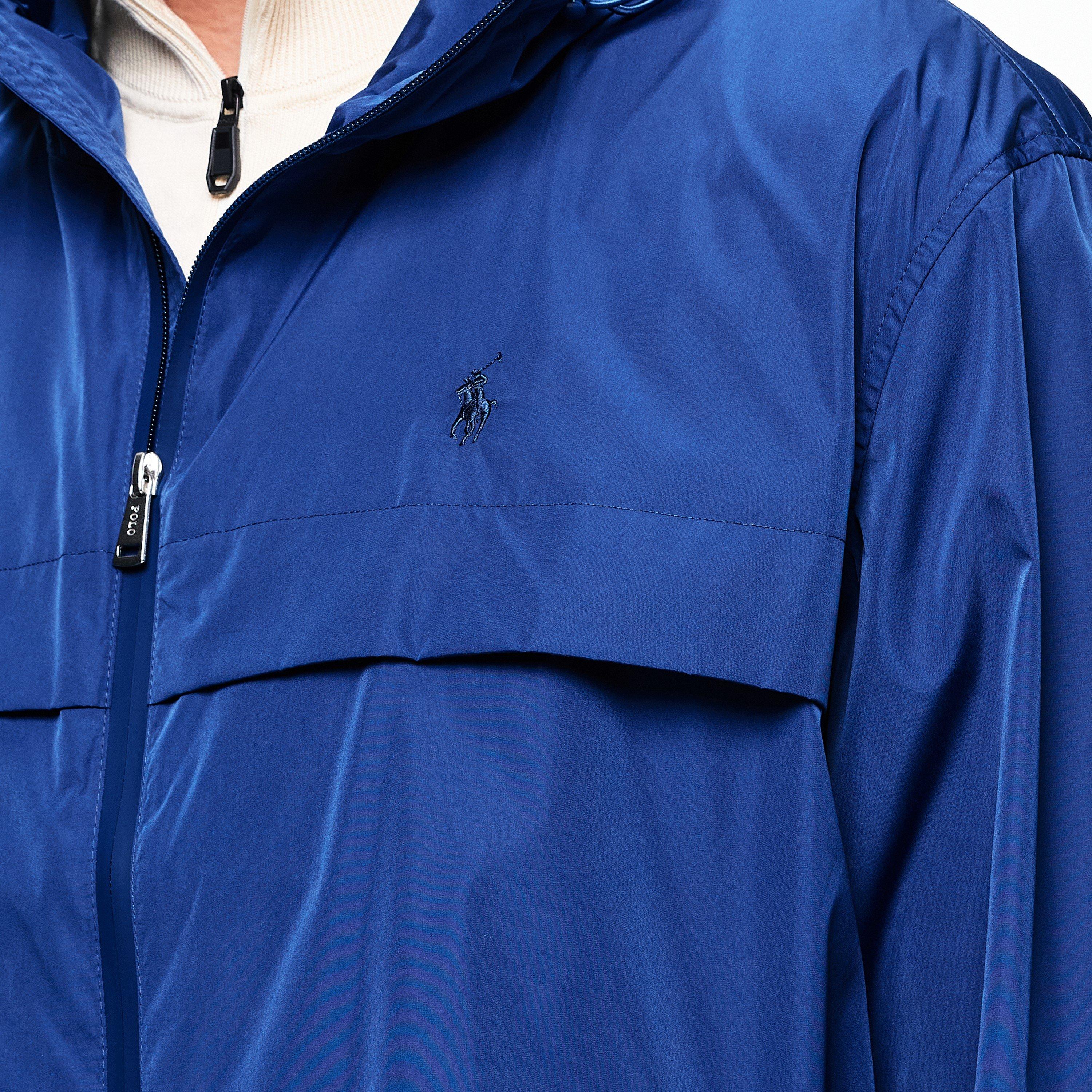 Night Navy - Polo Ralph Lauren - Men's Weather-Resistant Lined Windbreaker - 5