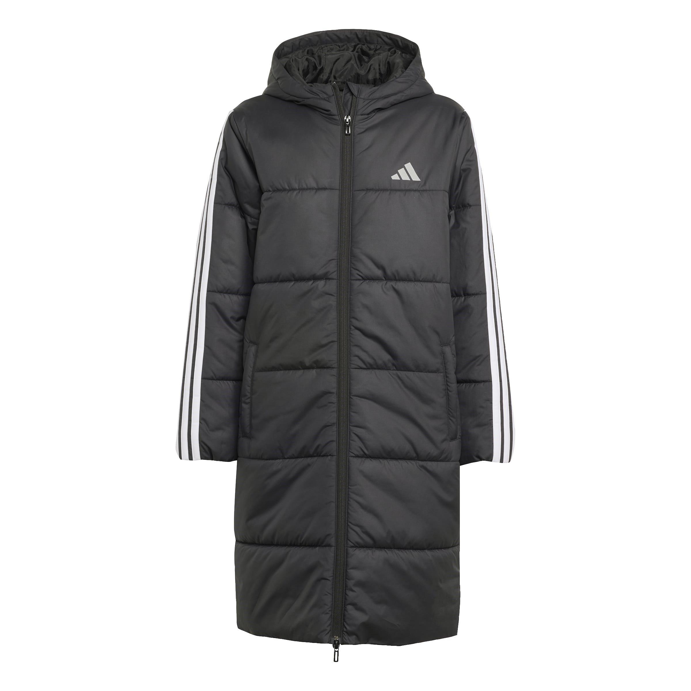 Schwarz/Weiß - adidas - Insulated Water-Repellent CLIMAWARM Reflective Parka - 1