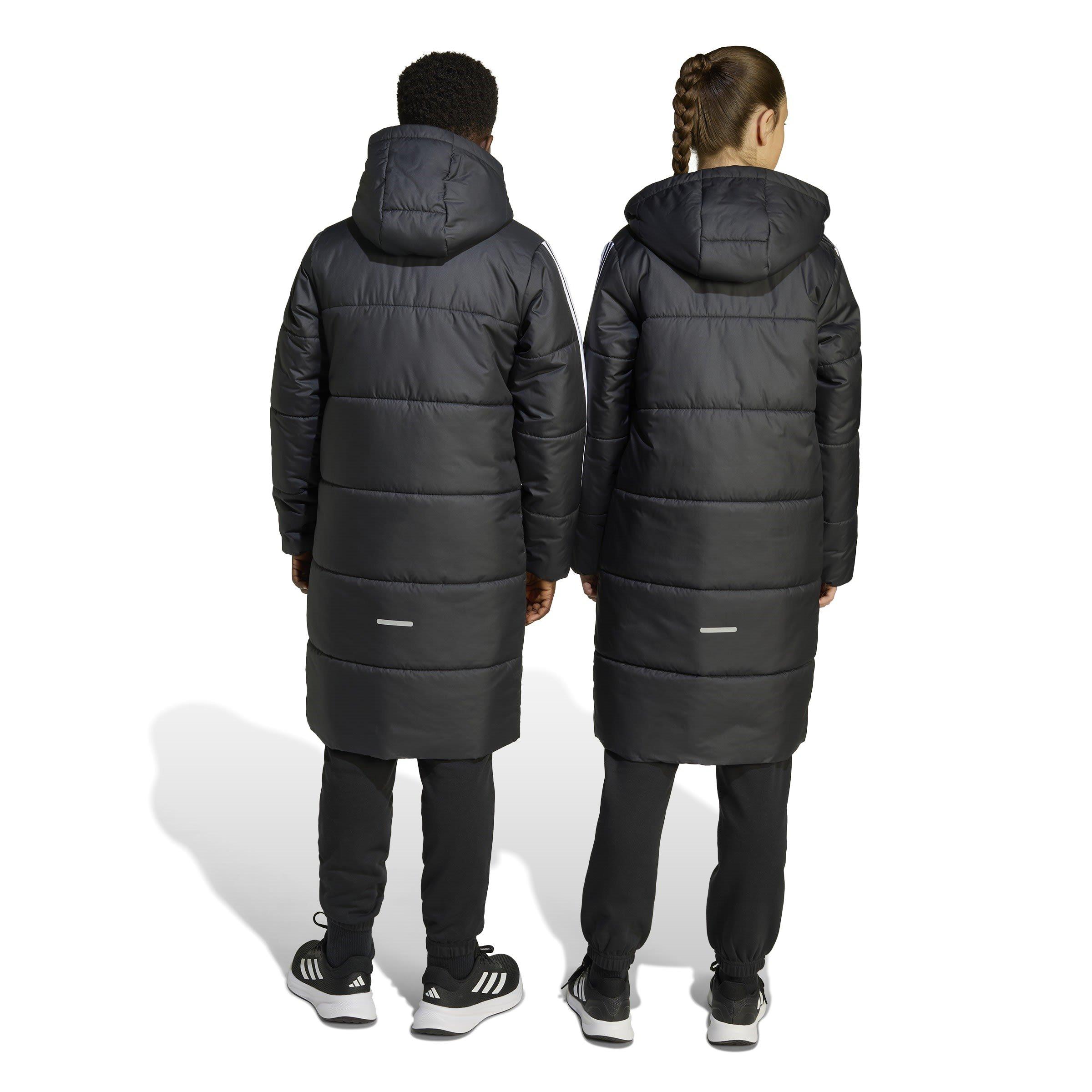 Schwarz/Weiß - adidas - Insulated Water-Repellent CLIMAWARM Reflective Parka - 3