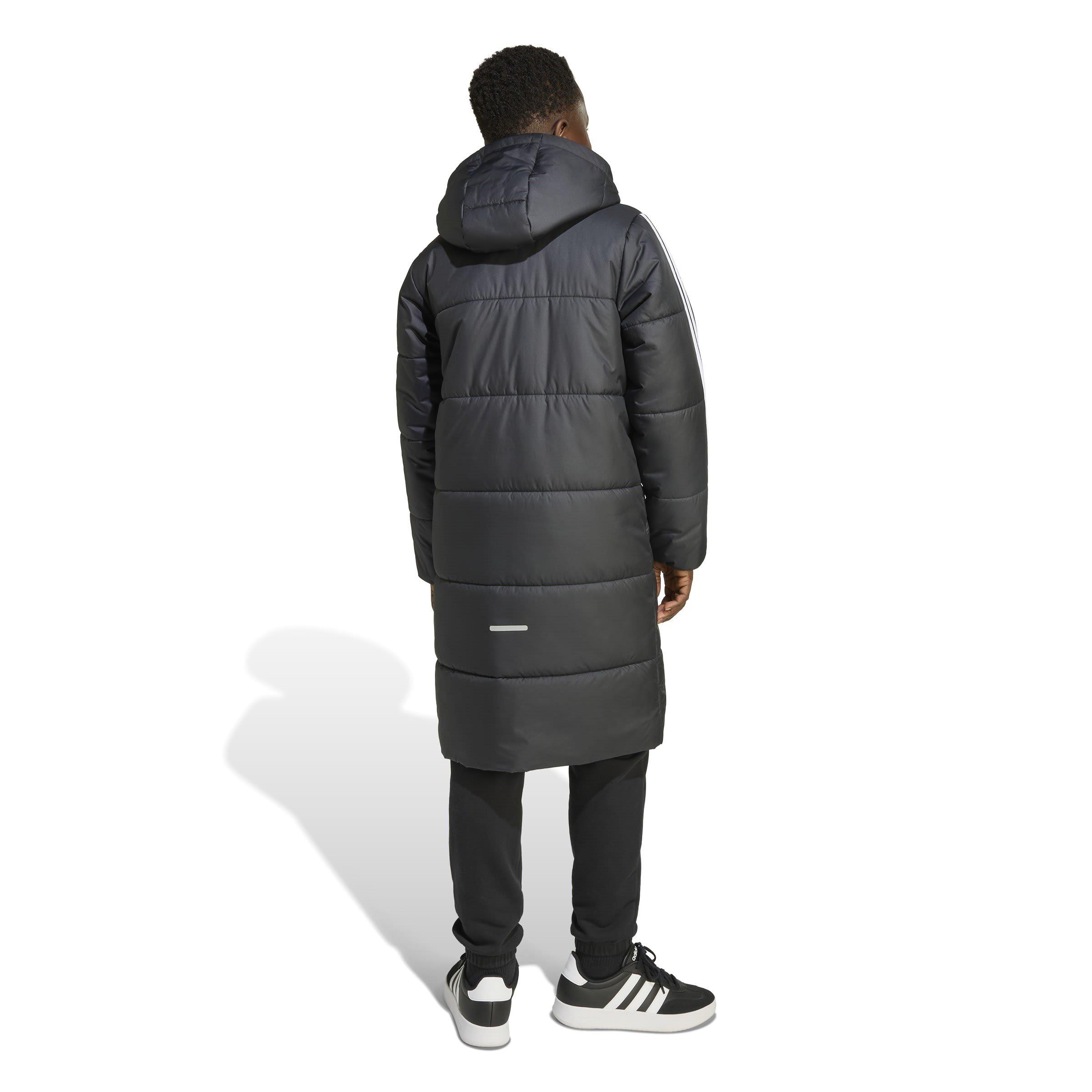 Schwarz/Weiß - adidas - Insulated Water-Repellent CLIMAWARM Reflective Parka - 5