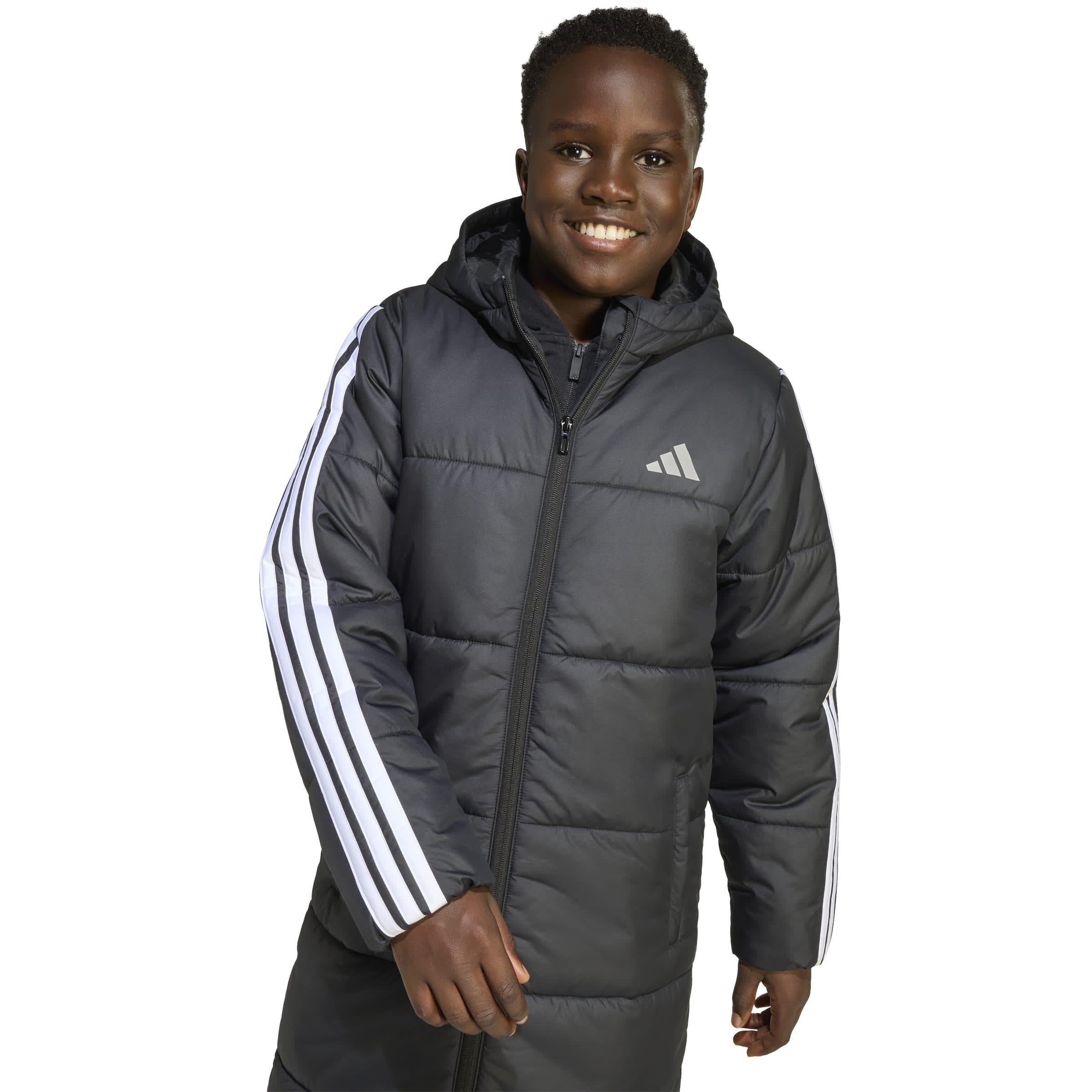 Schwarz/Weiß - adidas - Insulated Water-Repellent CLIMAWARM Reflective Parka - 6