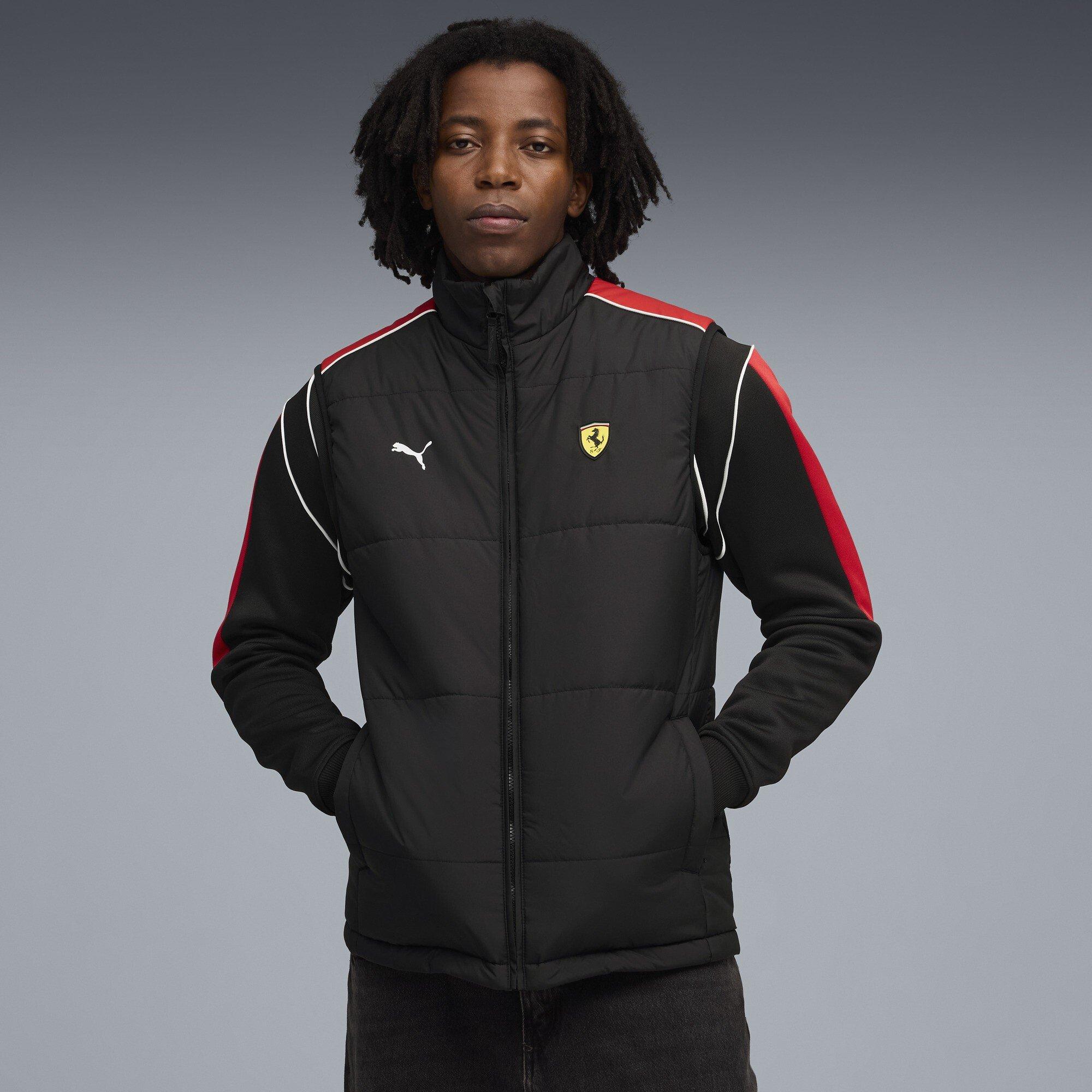 Preto - Puma - Men's Ferrari Mt7 Padded Gilet - 3