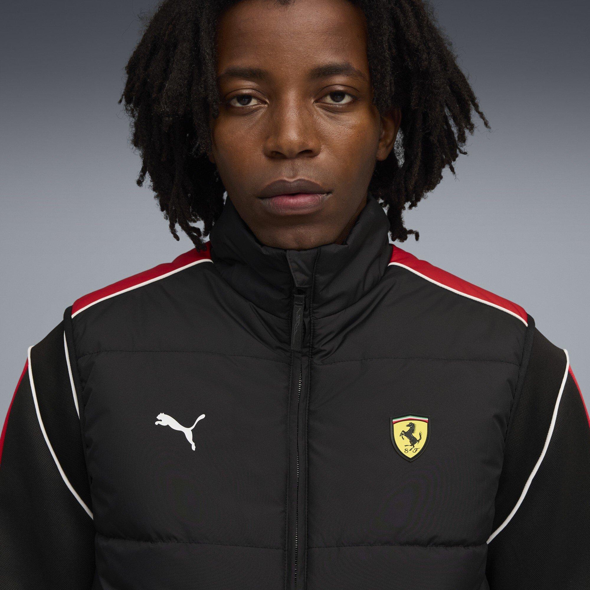 Preto - Puma - Men's Ferrari Mt7 Padded Gilet - 5