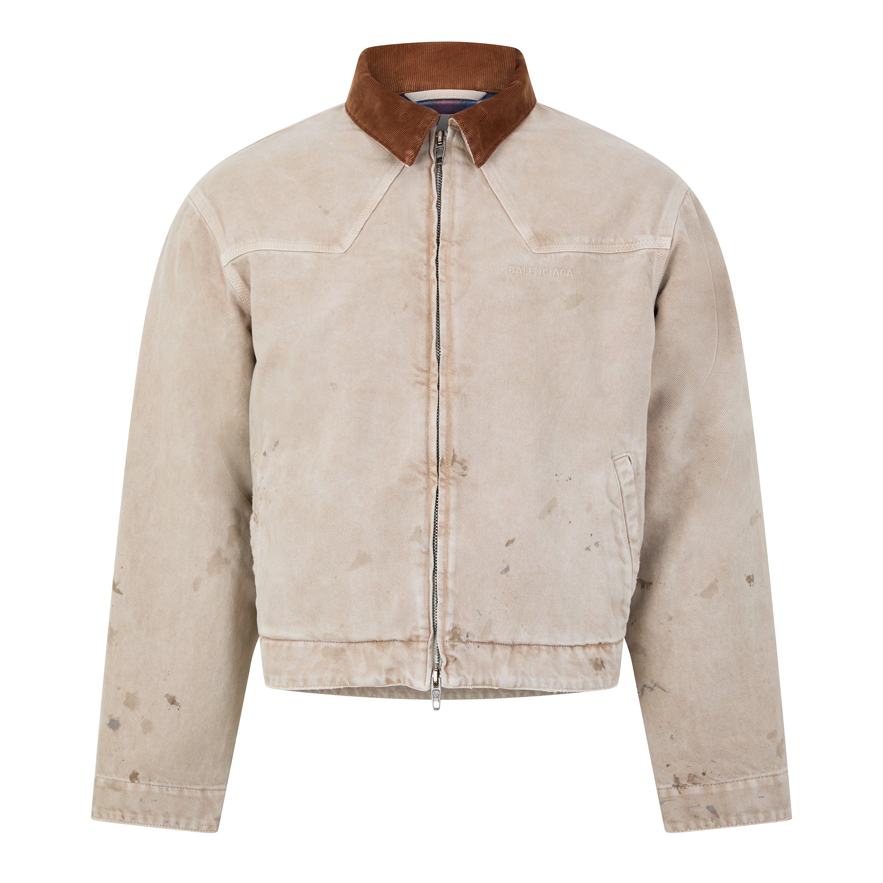 Beige - Balenciaga - Bal Workwear Jkt Sn64 - 1