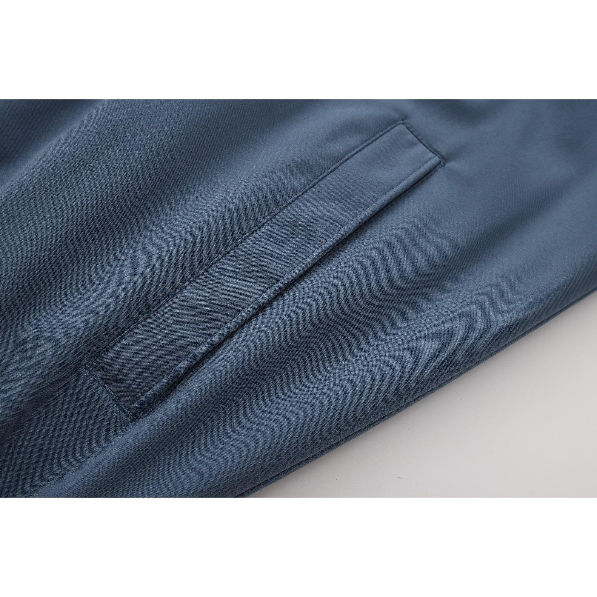 Blue - SoulCal - Soul Ribbed Zip Harrington Jacket - 8