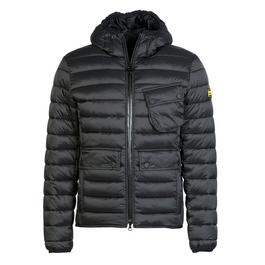 Barbour International Racer Ouston Hooded Quilted Jacket