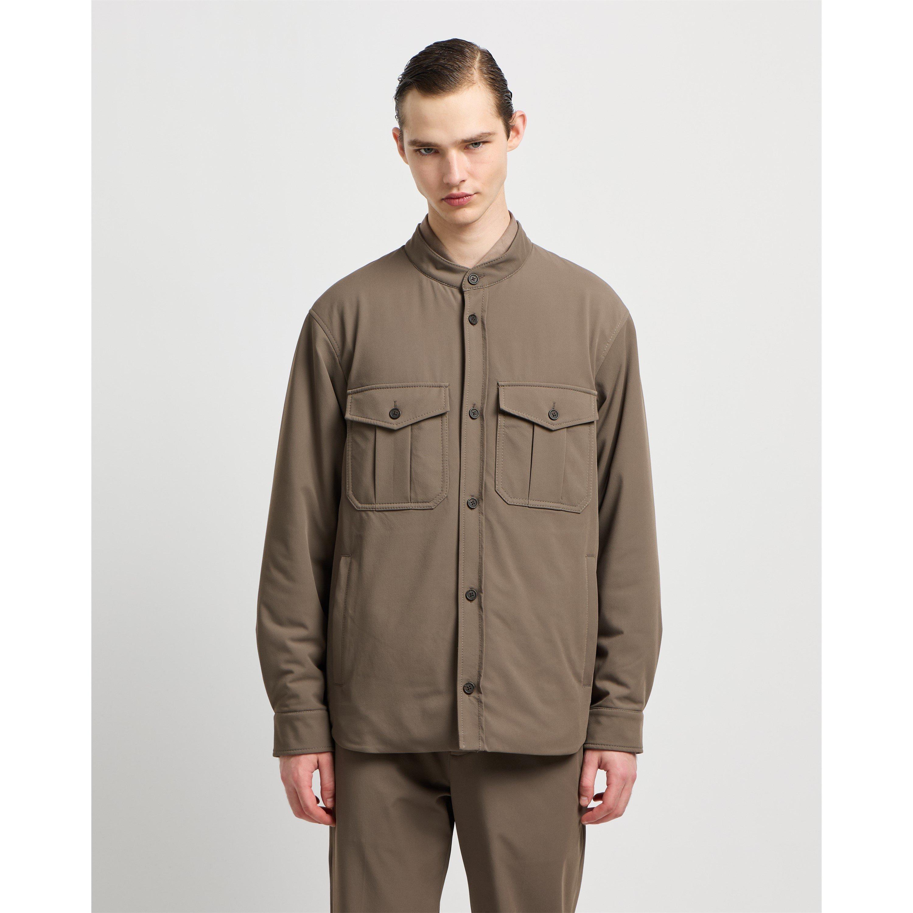 Emporio Armani Men's Overshirt - Walnut U6189 - L