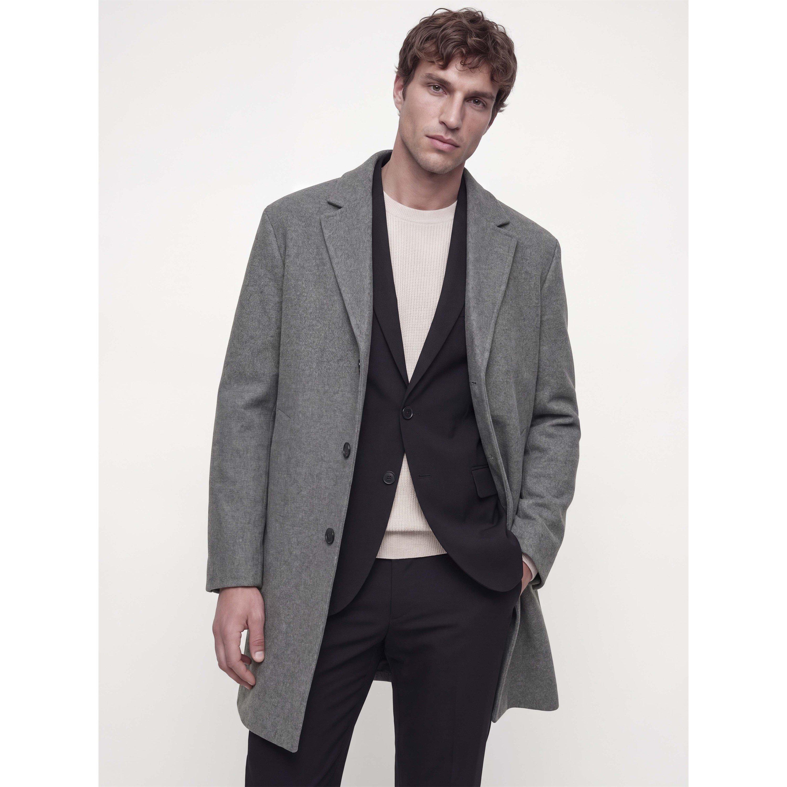 Grigio Melange Scuro - Jack and Jones - Jack James Coat Sn64 - 3
