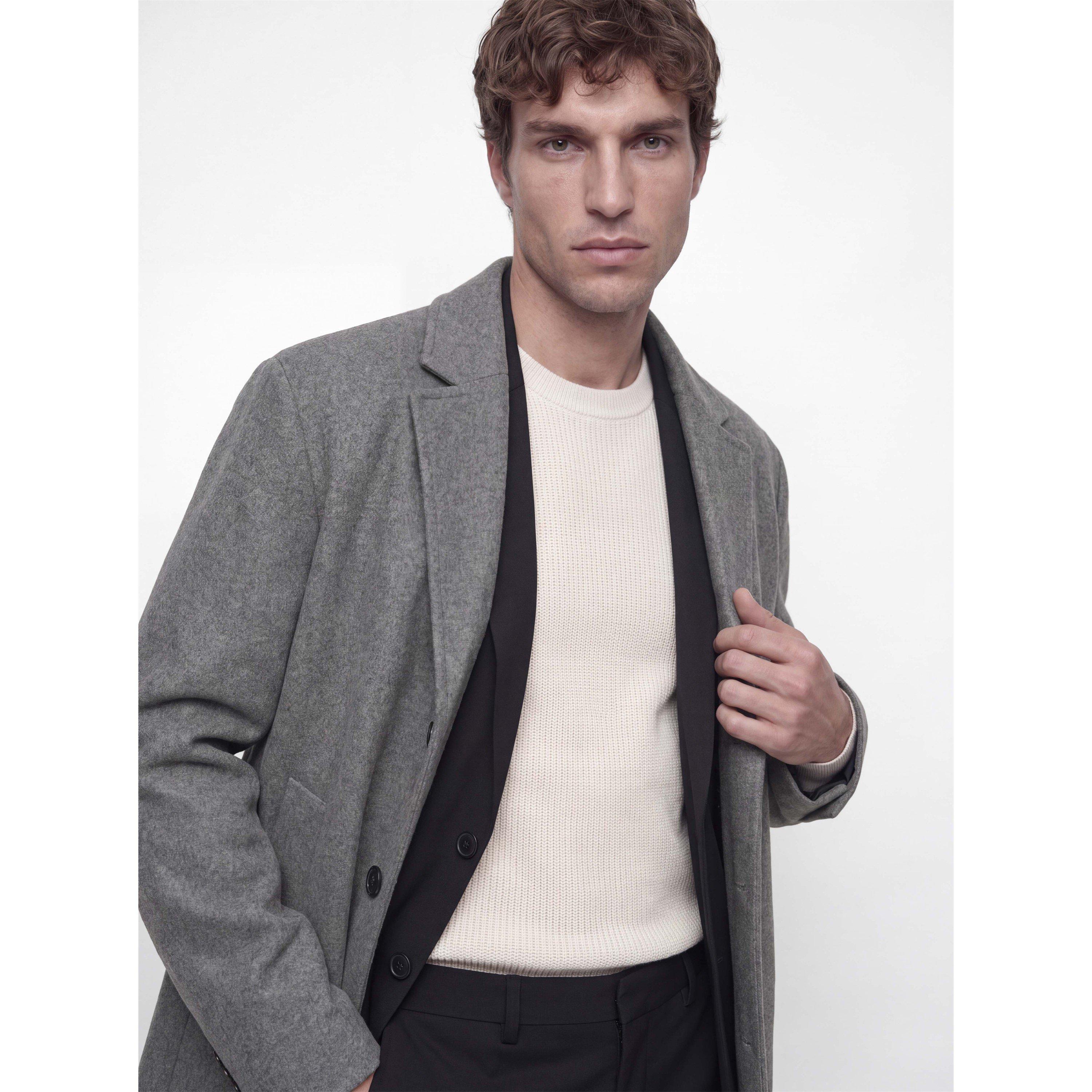 Grigio Melange Scuro - Jack and Jones - Jack James Coat Sn64 - 6