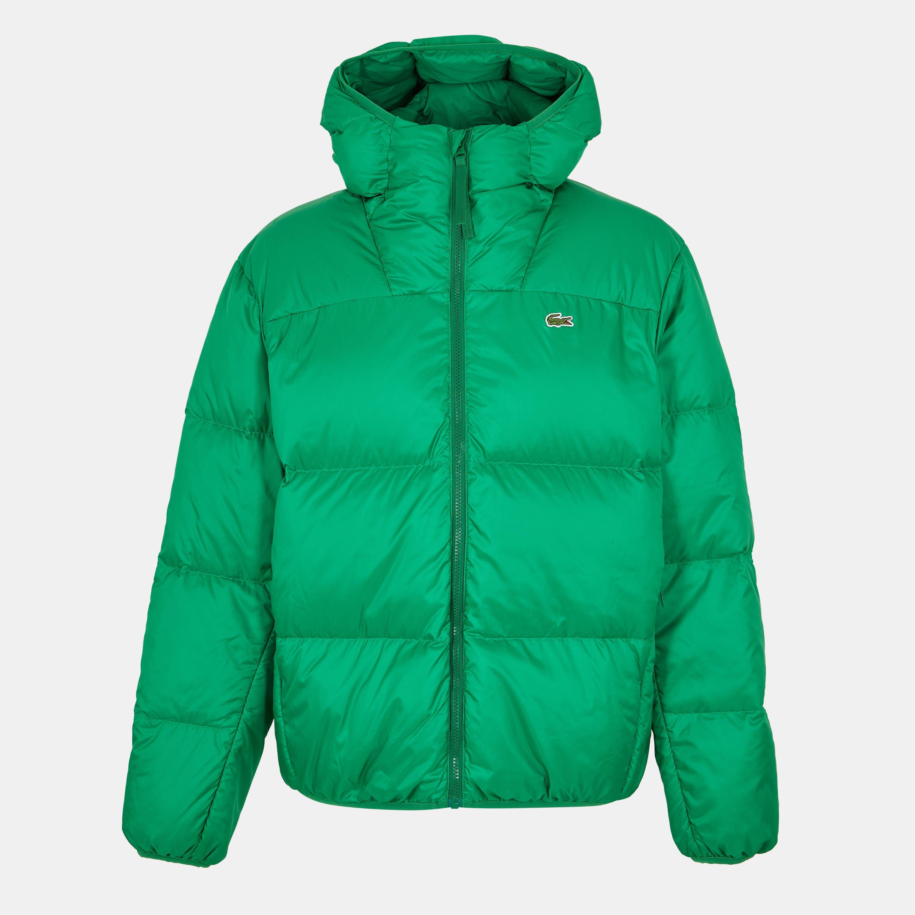 Fluorine Green - Lacoste - Men's Insulated Quilted Puffer Jacket - 1