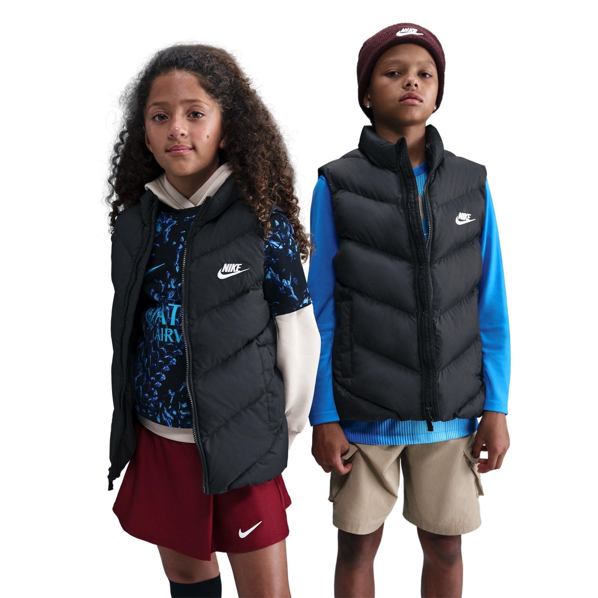 Nike  Kids Loose-Fit Puffer Vest Juniors - Black - 13 (XL)