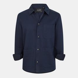 Lyle and Scott Linen Blend Overshirt