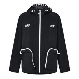 Off White Logo Windbreaker