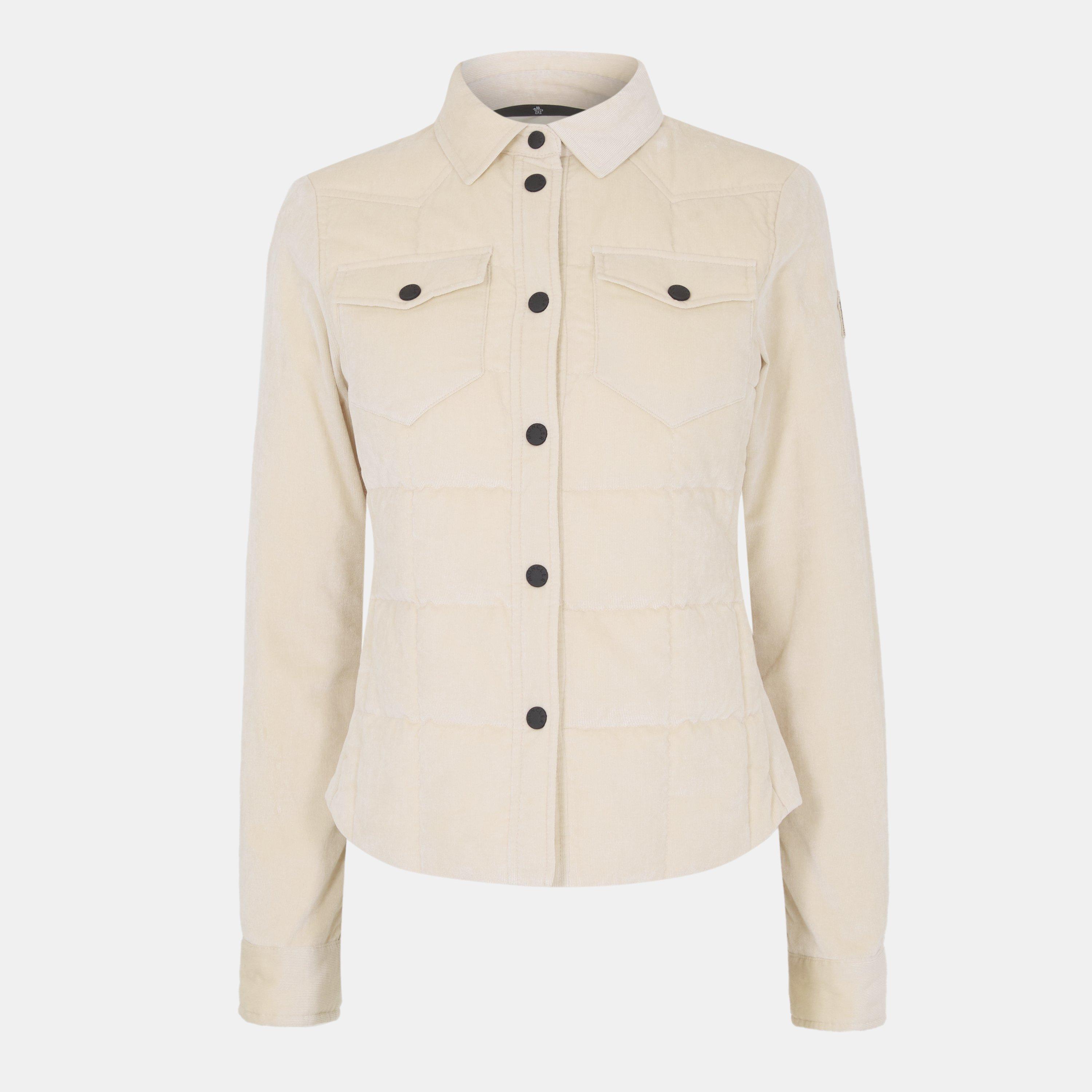 Cream 21L - Moncler Grenoble - Women's Nangy Technical Lightweight Overshirt - 1