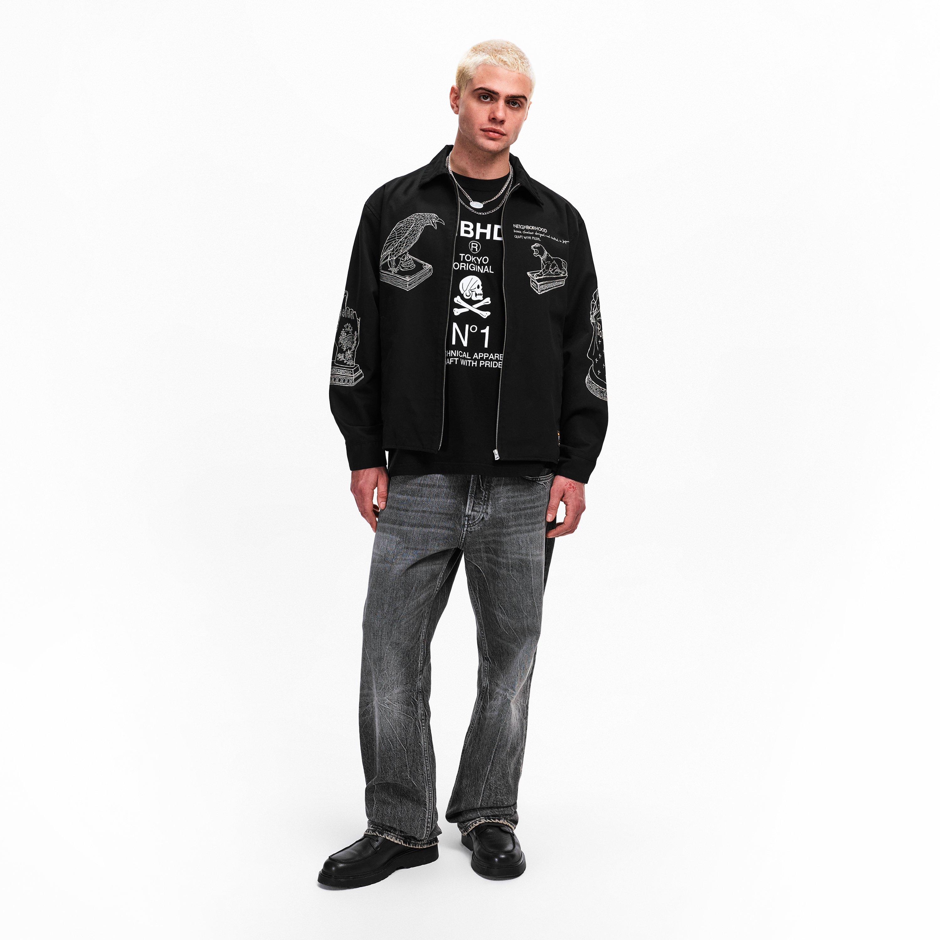 Black - Neighborhood - Men's Varsity Jacket - 6
