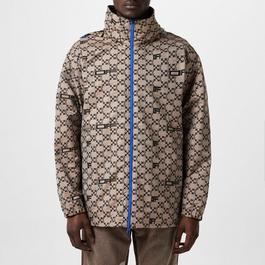 Off White All-Over Logo Windbreaker