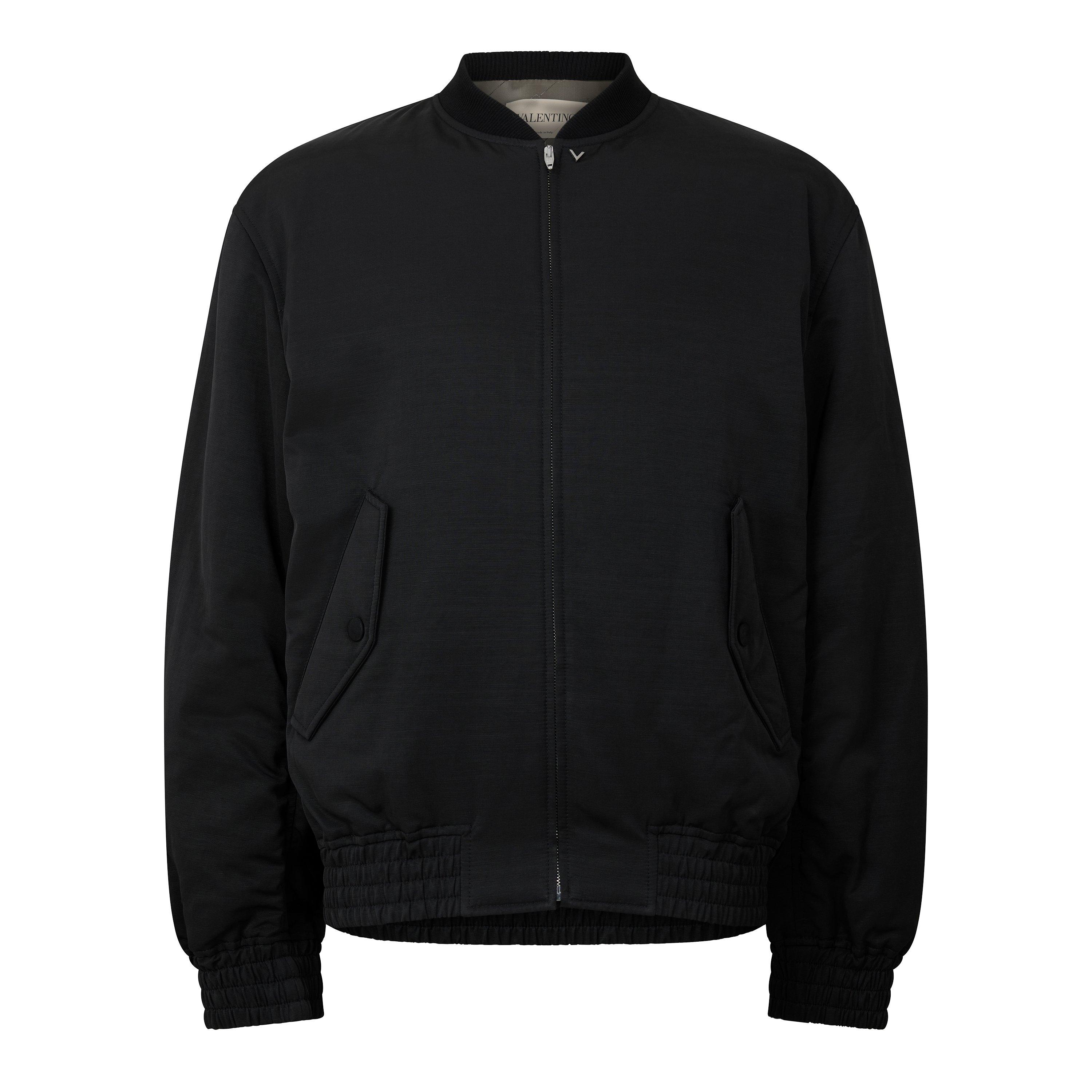 Black - Valentino - Val V bomber Sn64 - 1
