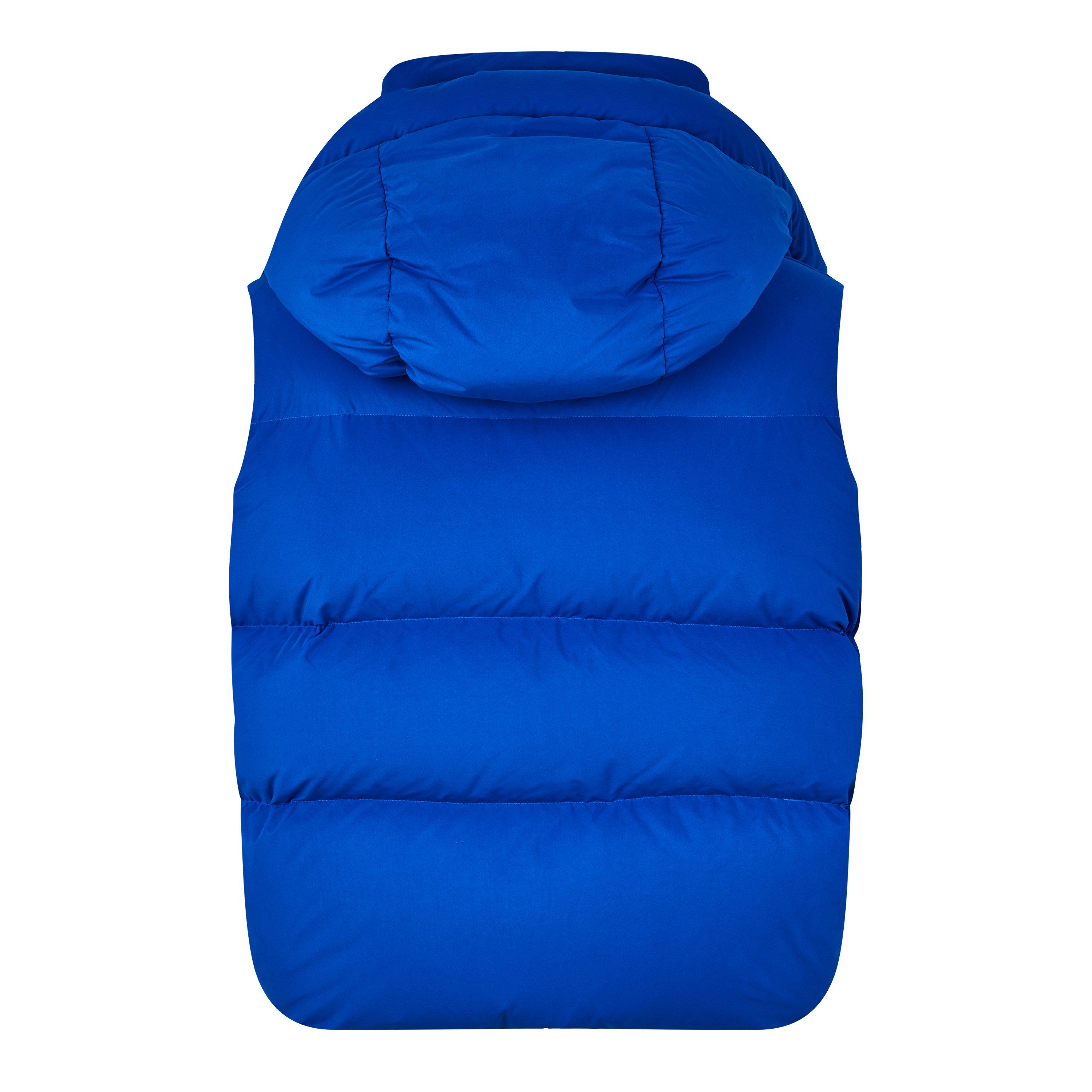 Peacock/White - Off White - Men's Off-White Bounce Down Hooded Short Puffer Jacket - 2