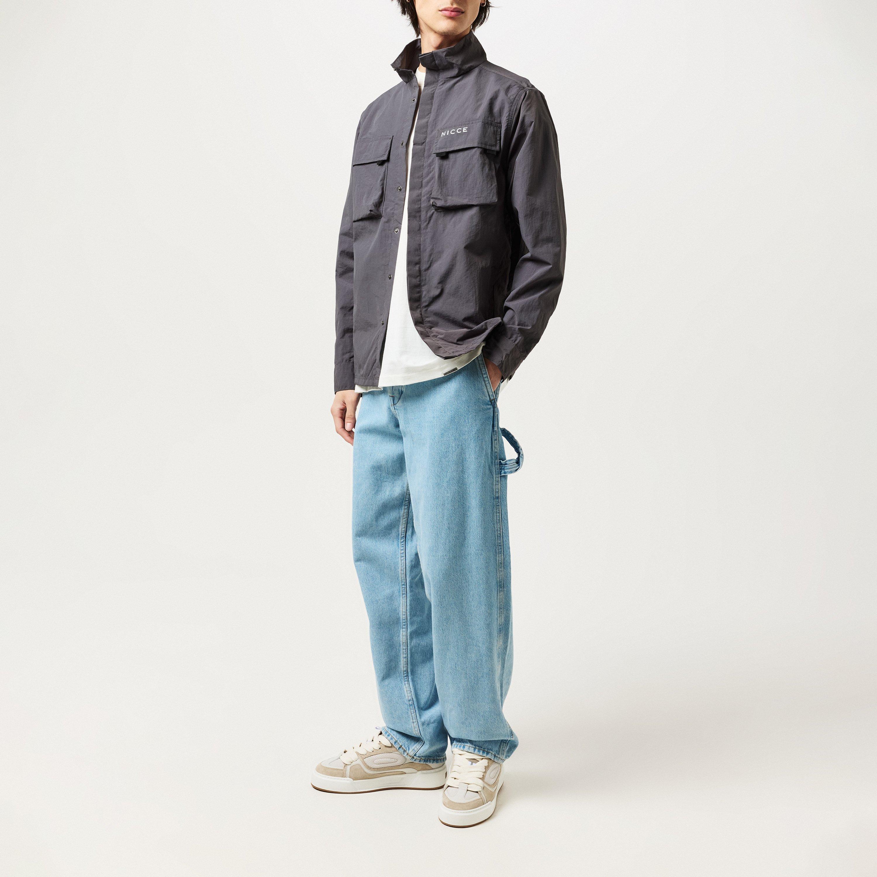 Kolen - Nicce - Statlo Long Sleeve Stand Collar Overshirt - 4