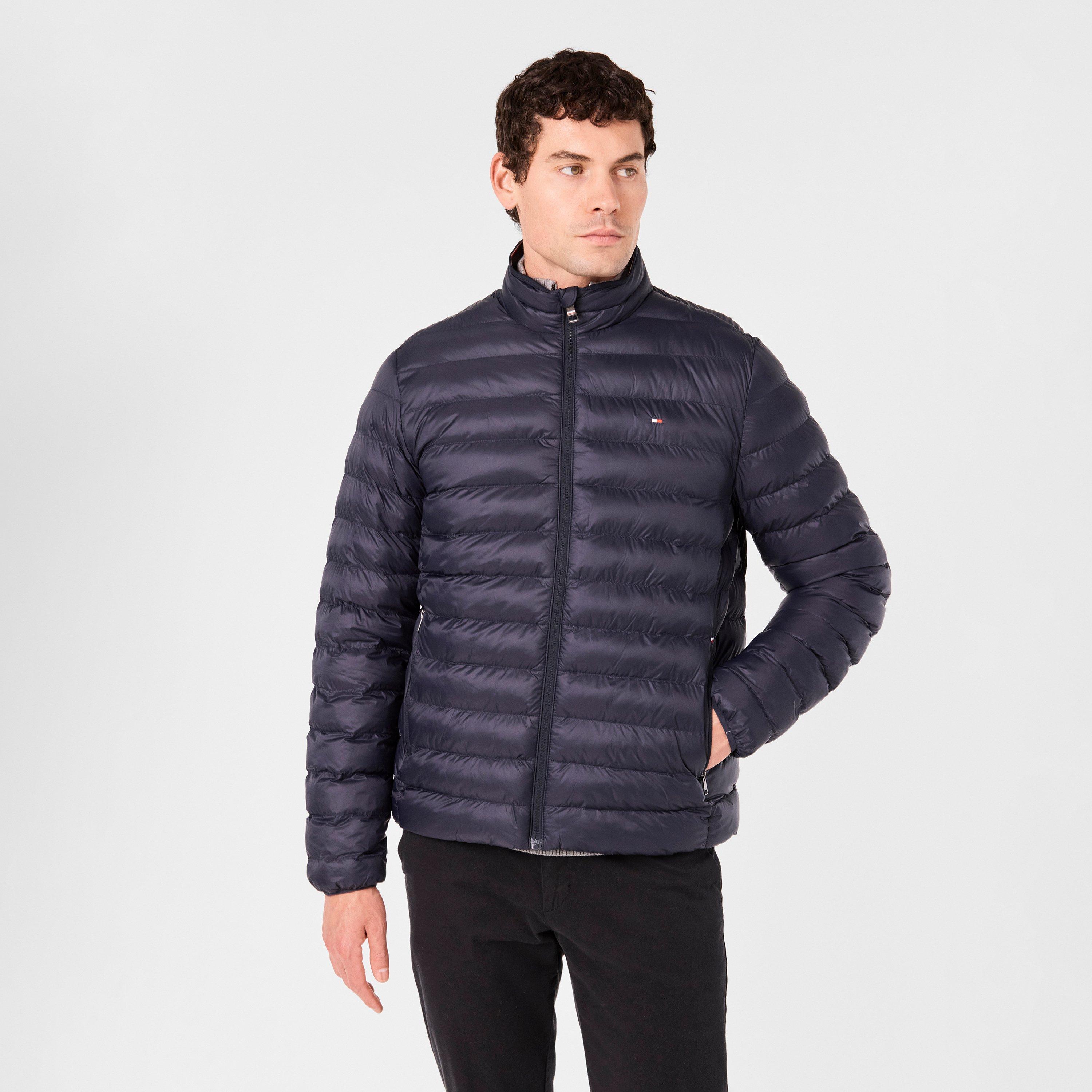 Desert Sky - Tommy Hilfiger - Men's Core Packable Recycled Short Puffer Jacket - 3