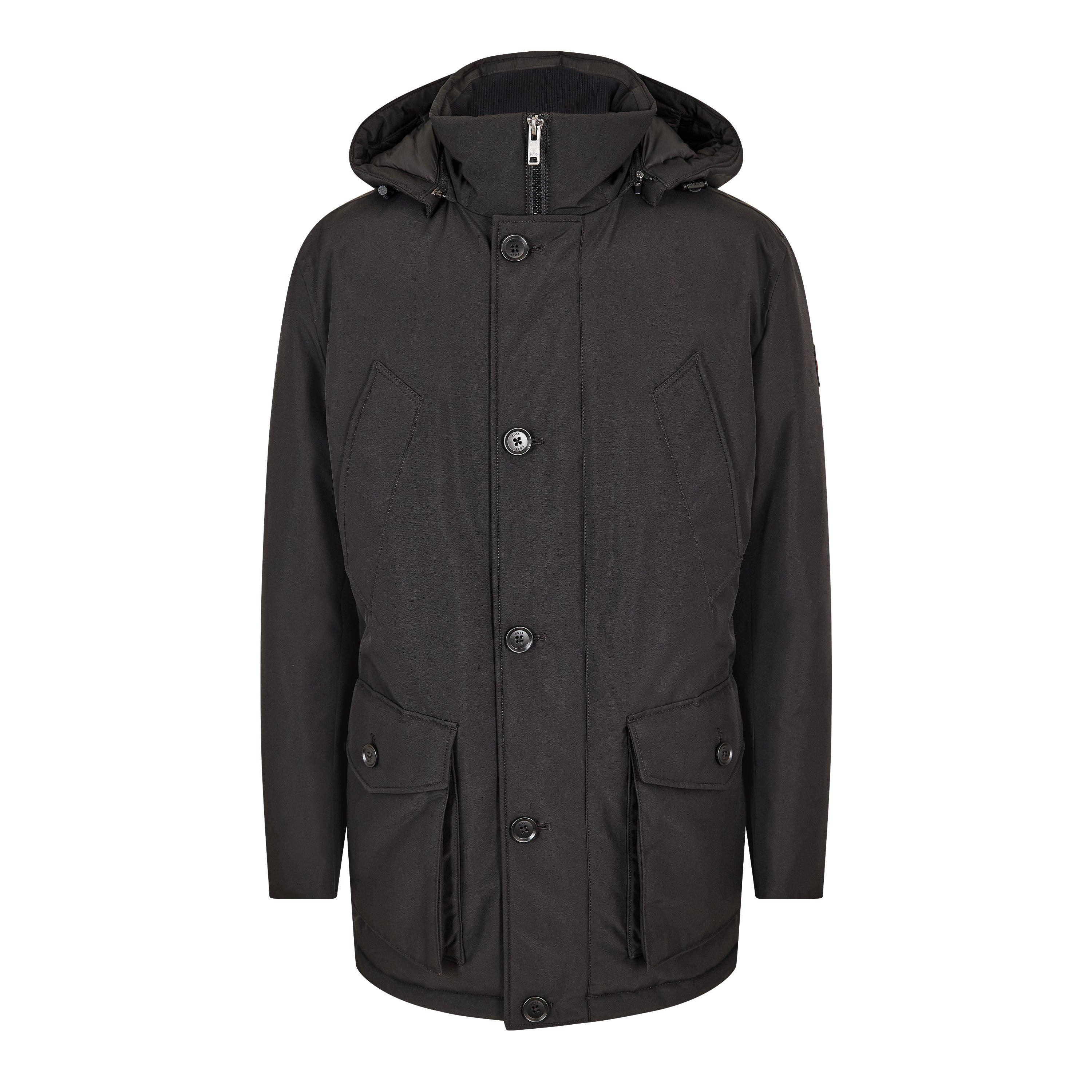Black - Boss - Men's Osiass Parka - 1