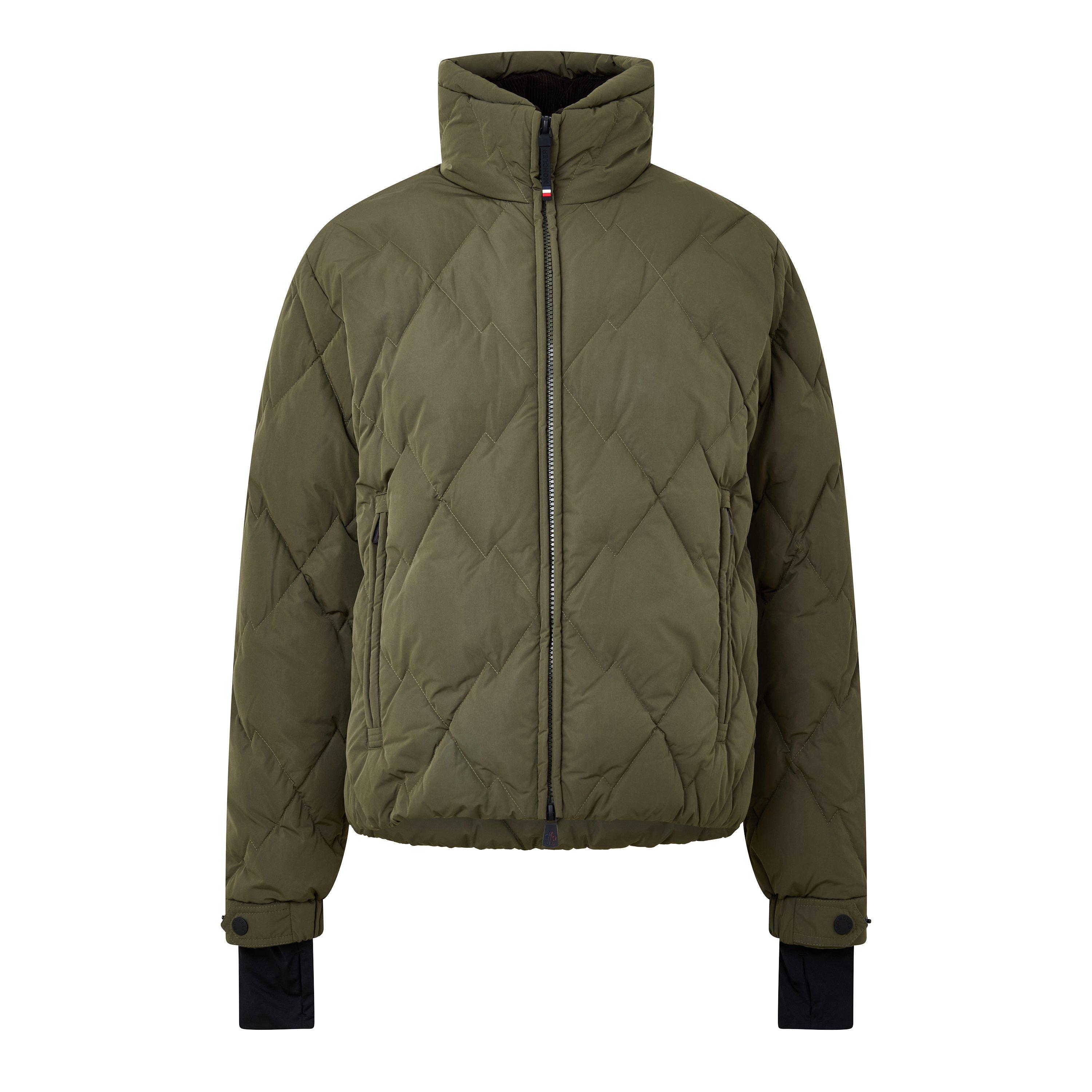 Moncler Bramans Quilted Jacket - Male - Winter Jackets - Green - M - Jackets - Image 4