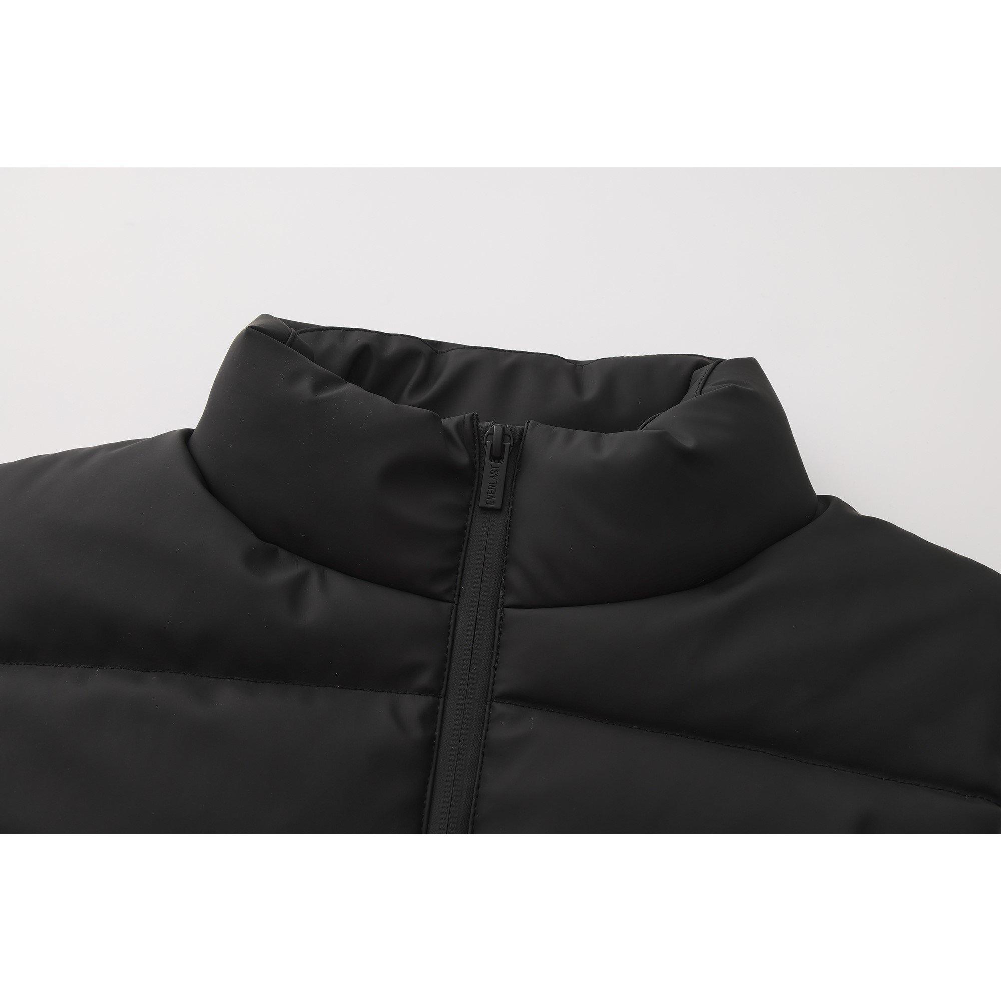 Schwarz - Everlast - Matte Lightweight Puffer Gilet - 3