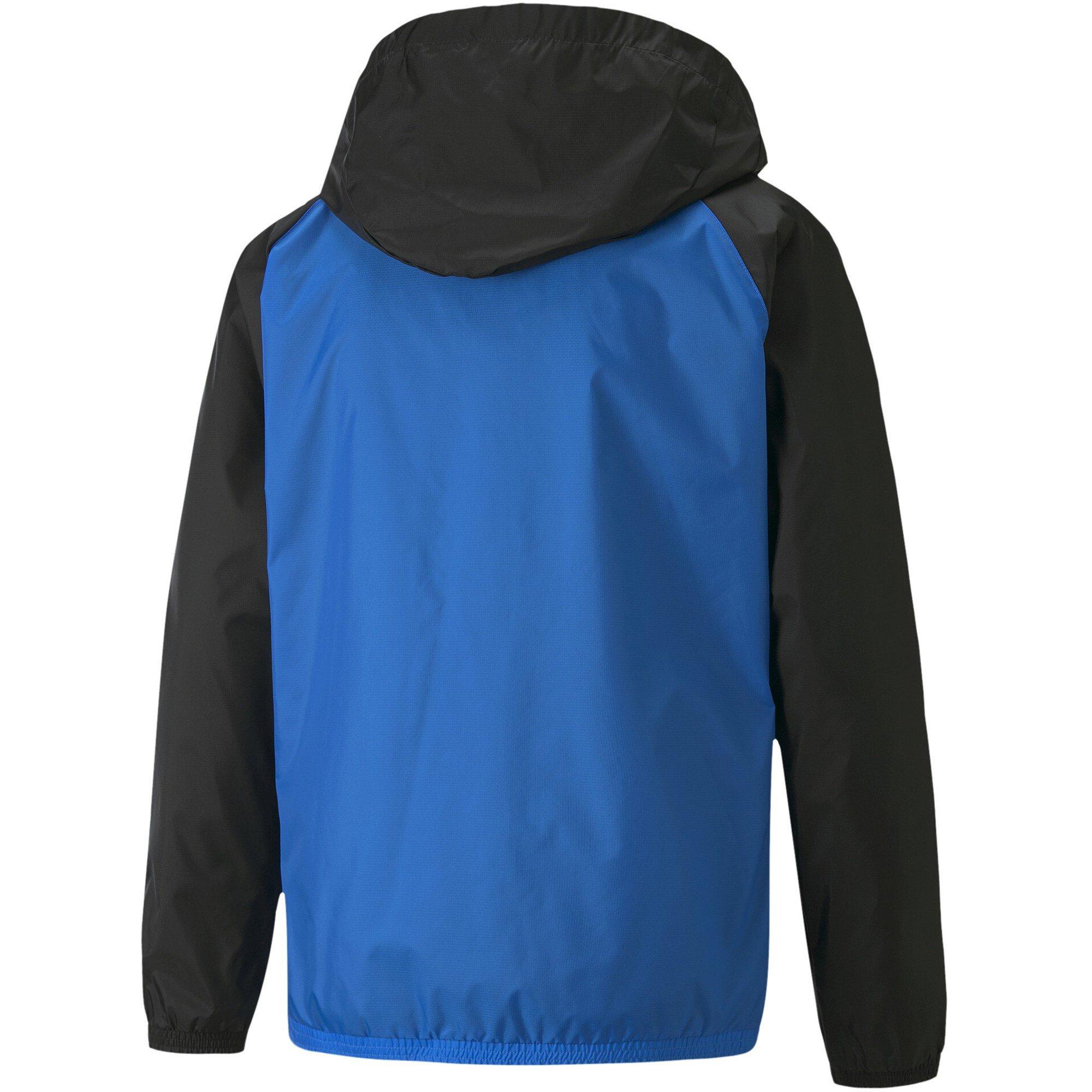 Elec Blue/Black - Puma - Puma Teamliga All Weather Jacket Anorak Mens - 2
