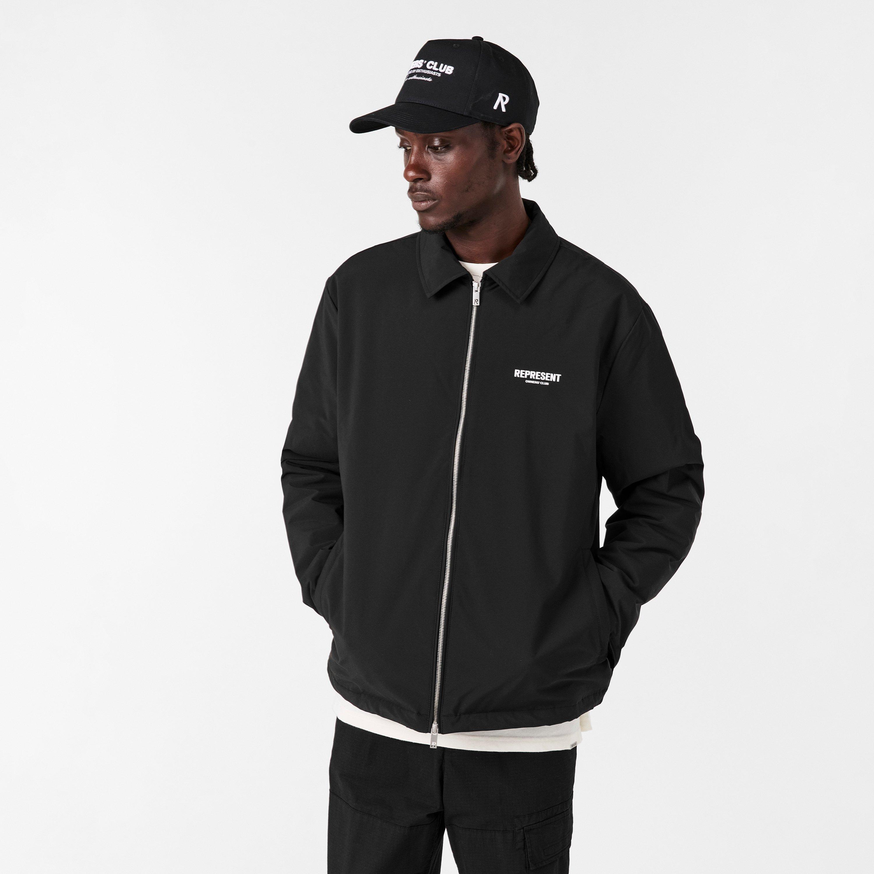 Black - Represent - Men's  Coach Jacket - 3