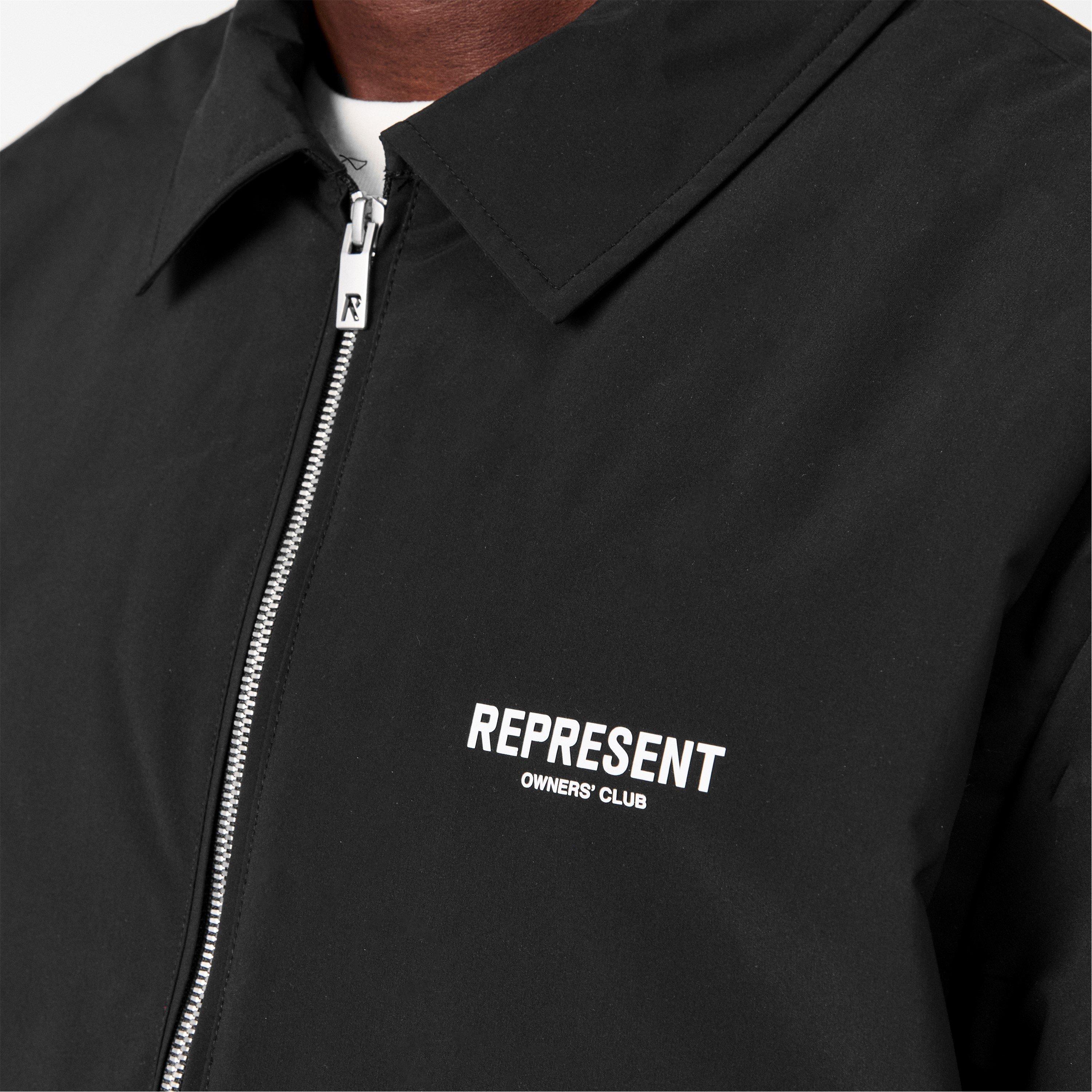 Black - Represent - Men's  Coach Jacket - 5