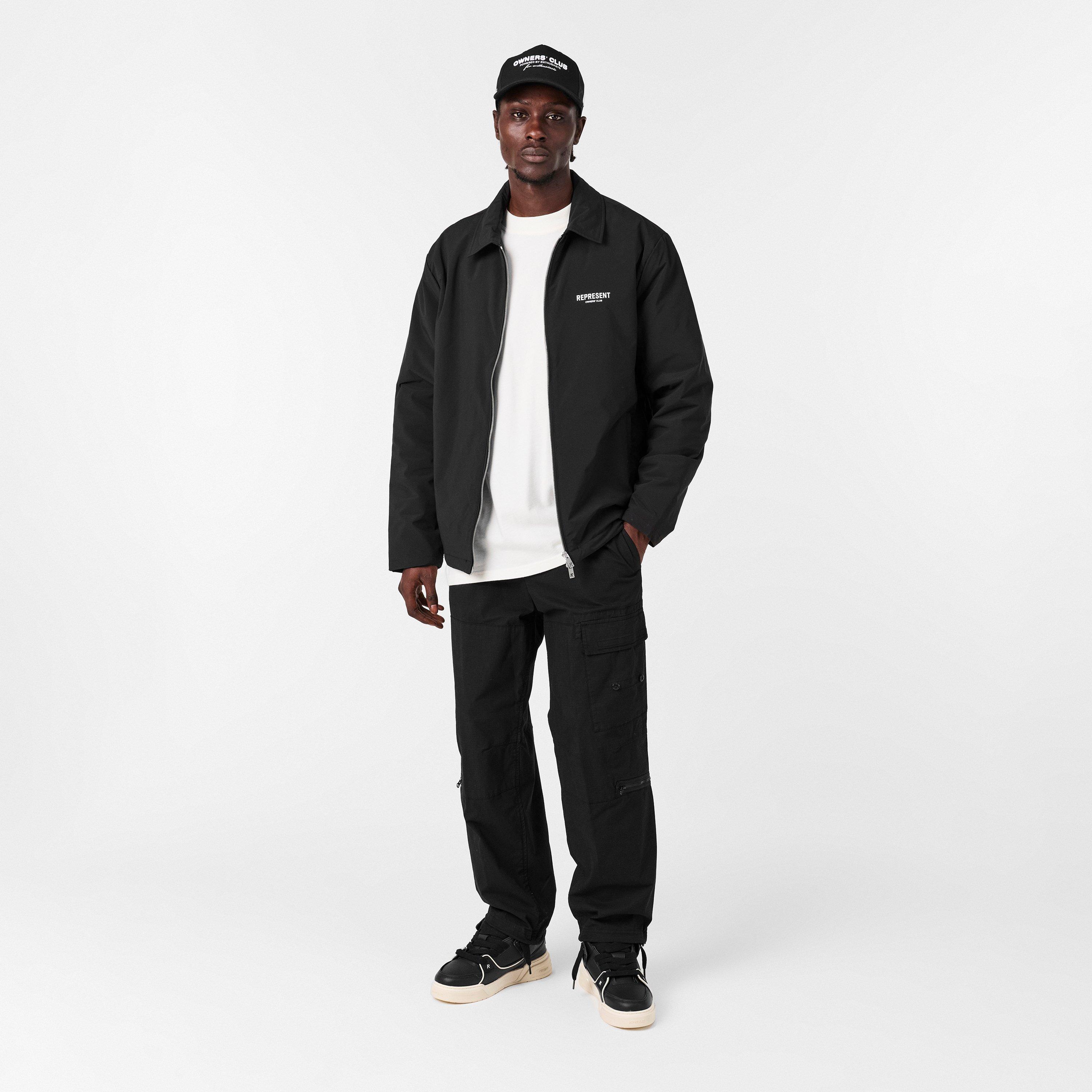 Black - Represent - Men's  Coach Jacket - 6