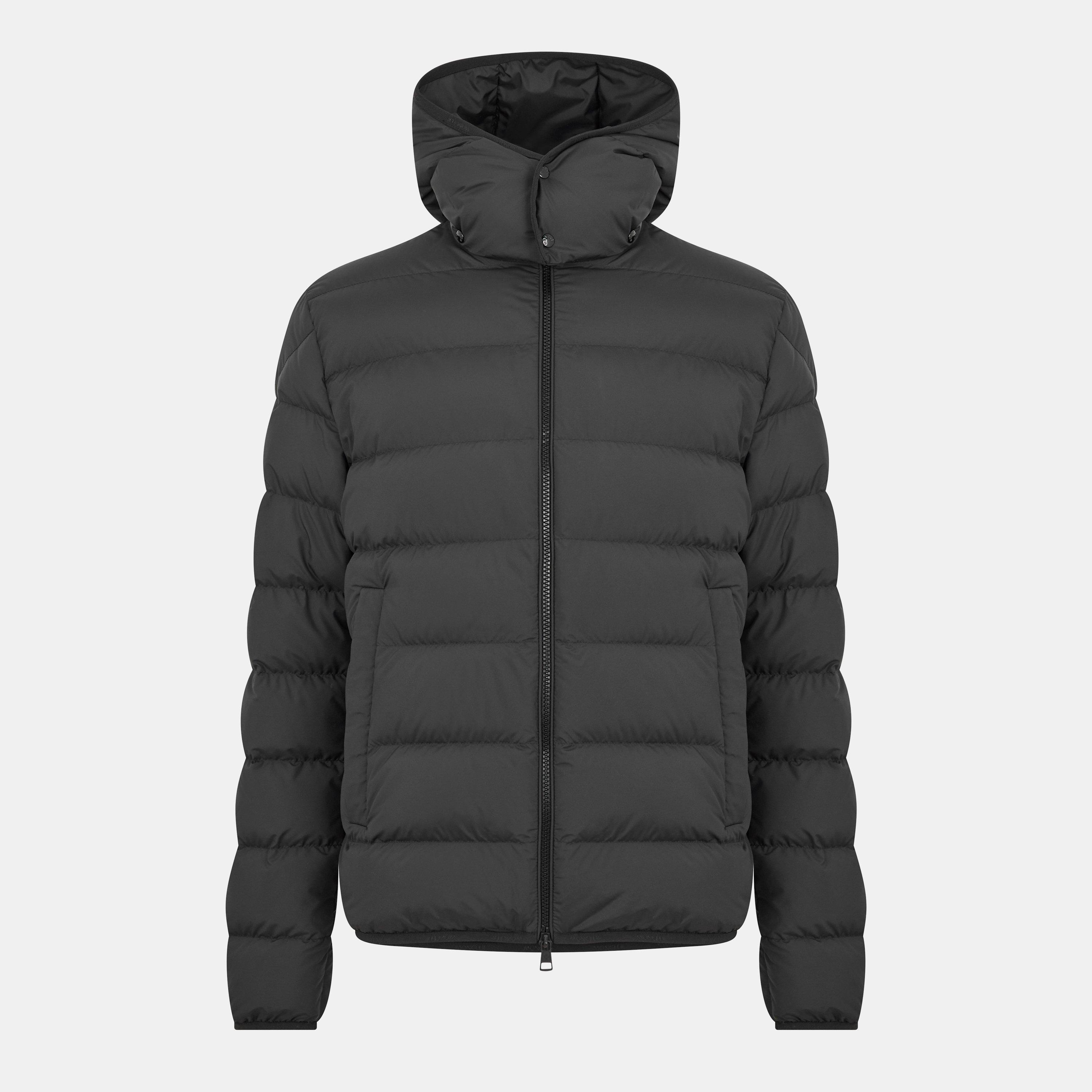 Black 999 - Moncler - Men's Water Resistant Insulated Medium Puffer Jacket - 1