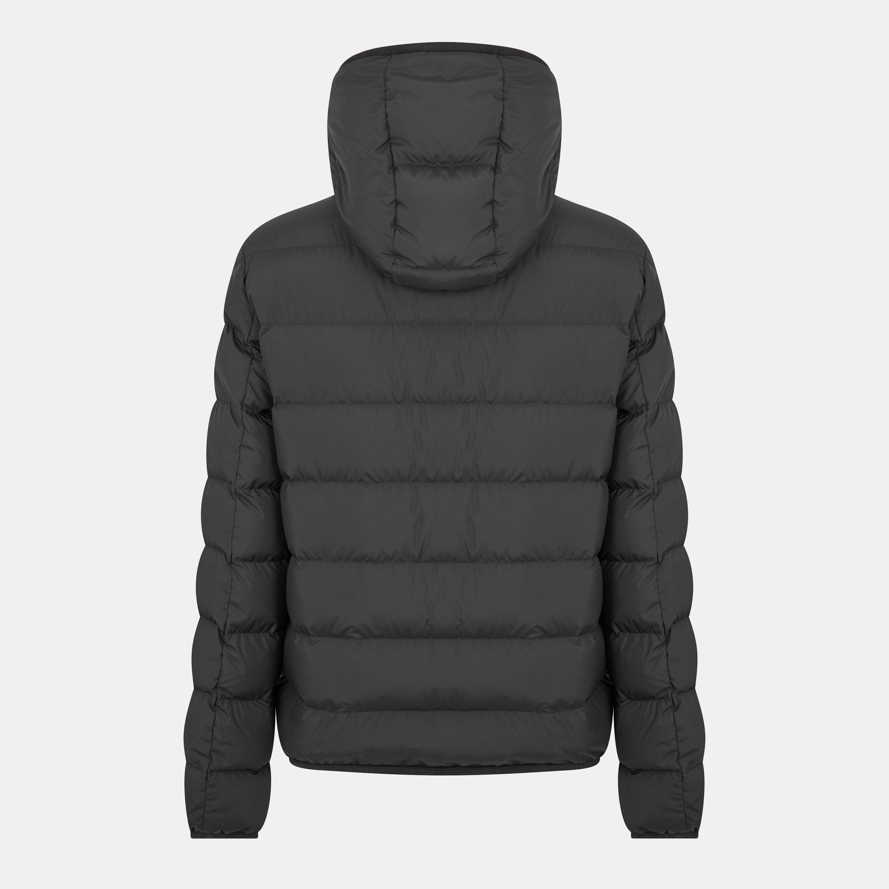 Black 999 - Moncler - Men's  Water-Resistant Medium Puffer Jacket - 2