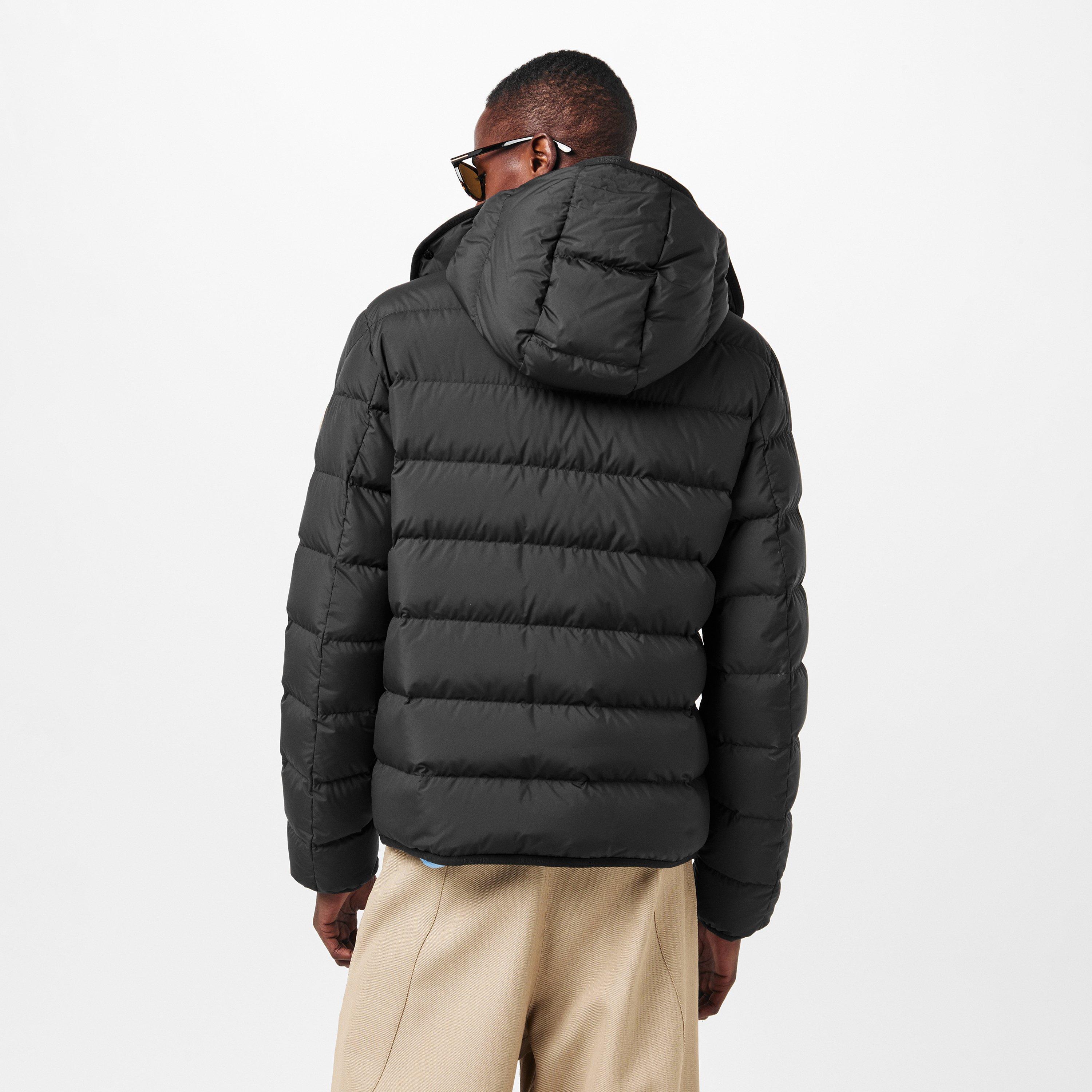 Black 999 - Moncler - Men's  Water-Resistant Medium Puffer Jacket - 4