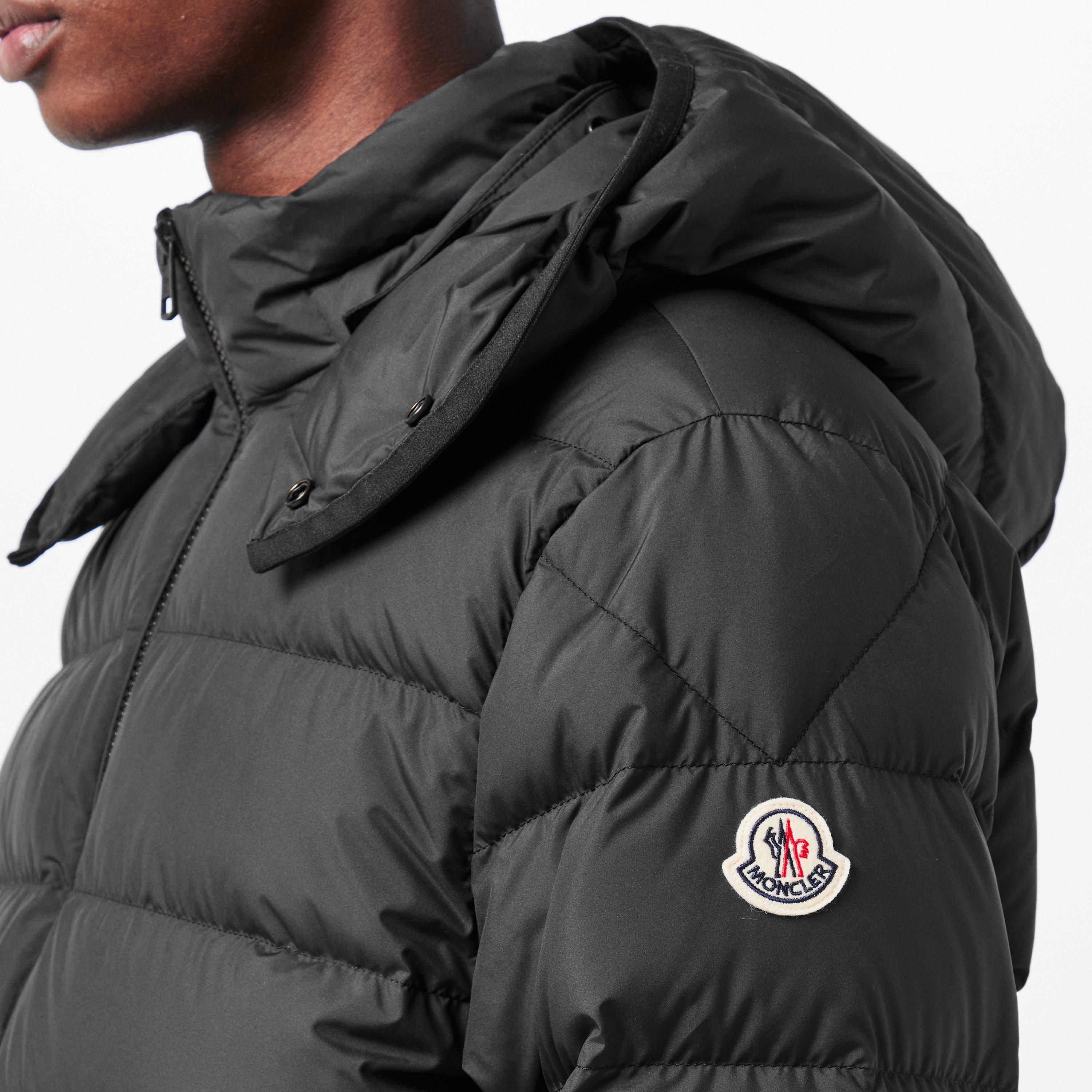 Black 999 - Moncler - Men's  Water-Resistant Medium Puffer Jacket - 5