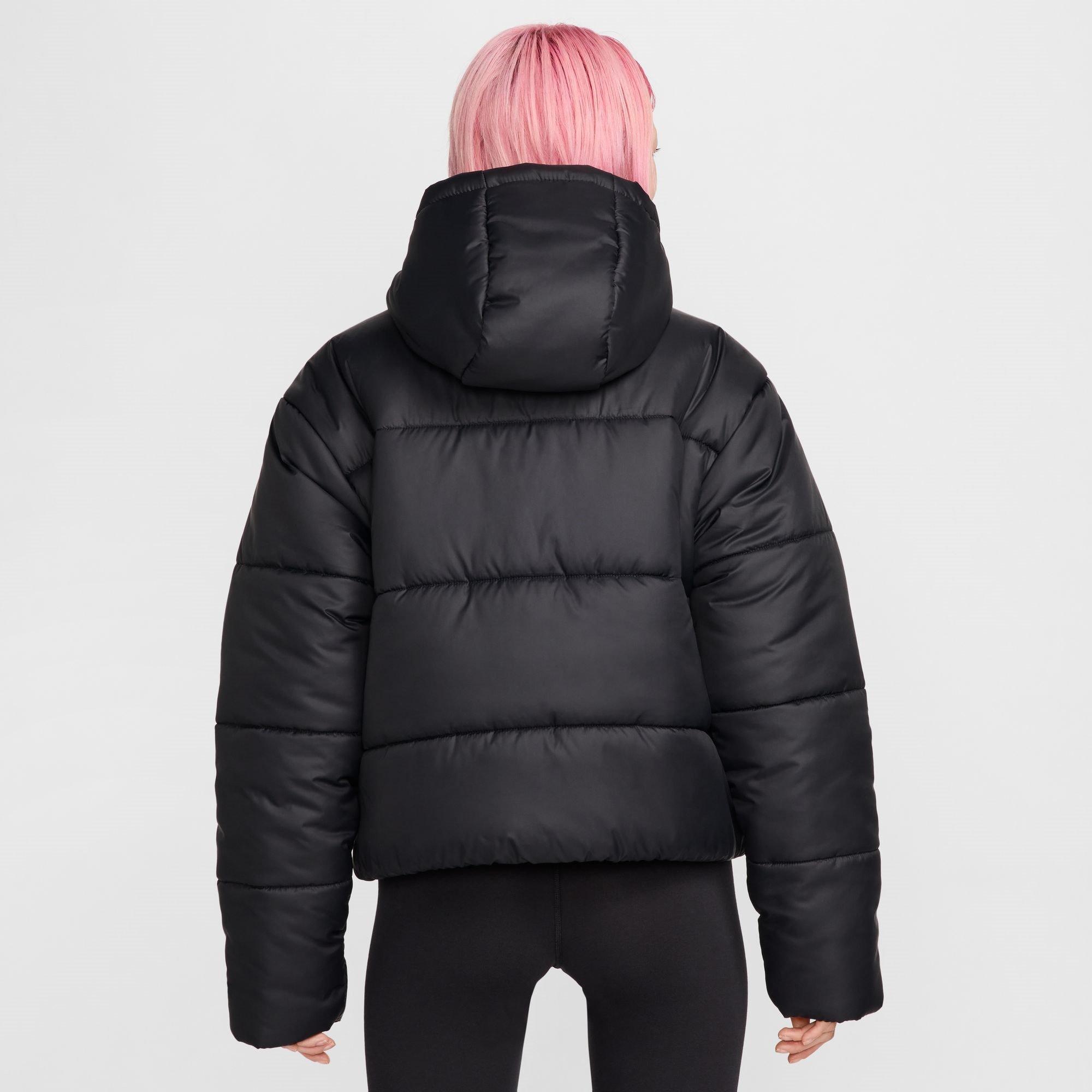 Black - Nike - Sportswear Classic Puffer Jacket Womens - 2