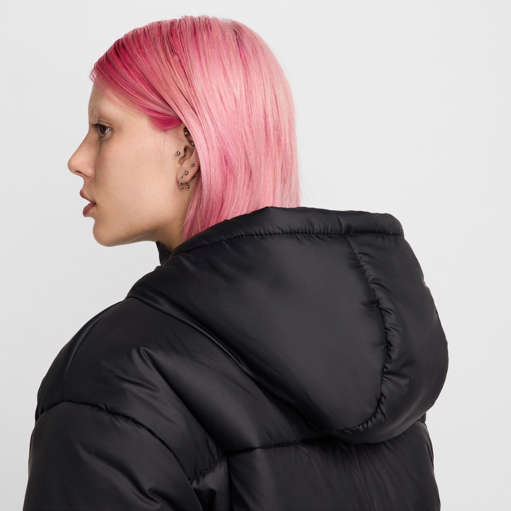 Black - Nike - Sportswear Classic Puffer Jacket Womens - 8